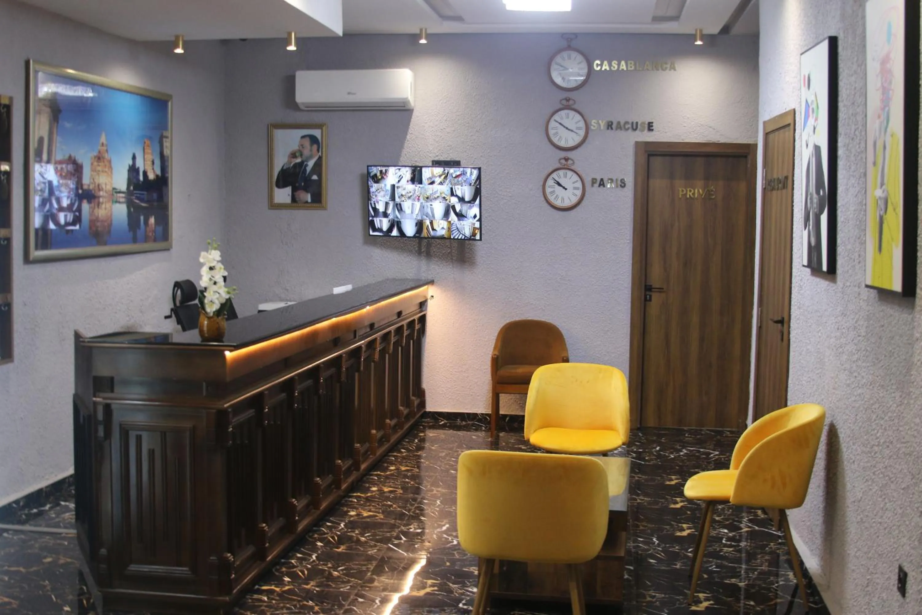 Lobby or reception in The Hotel Syracuse