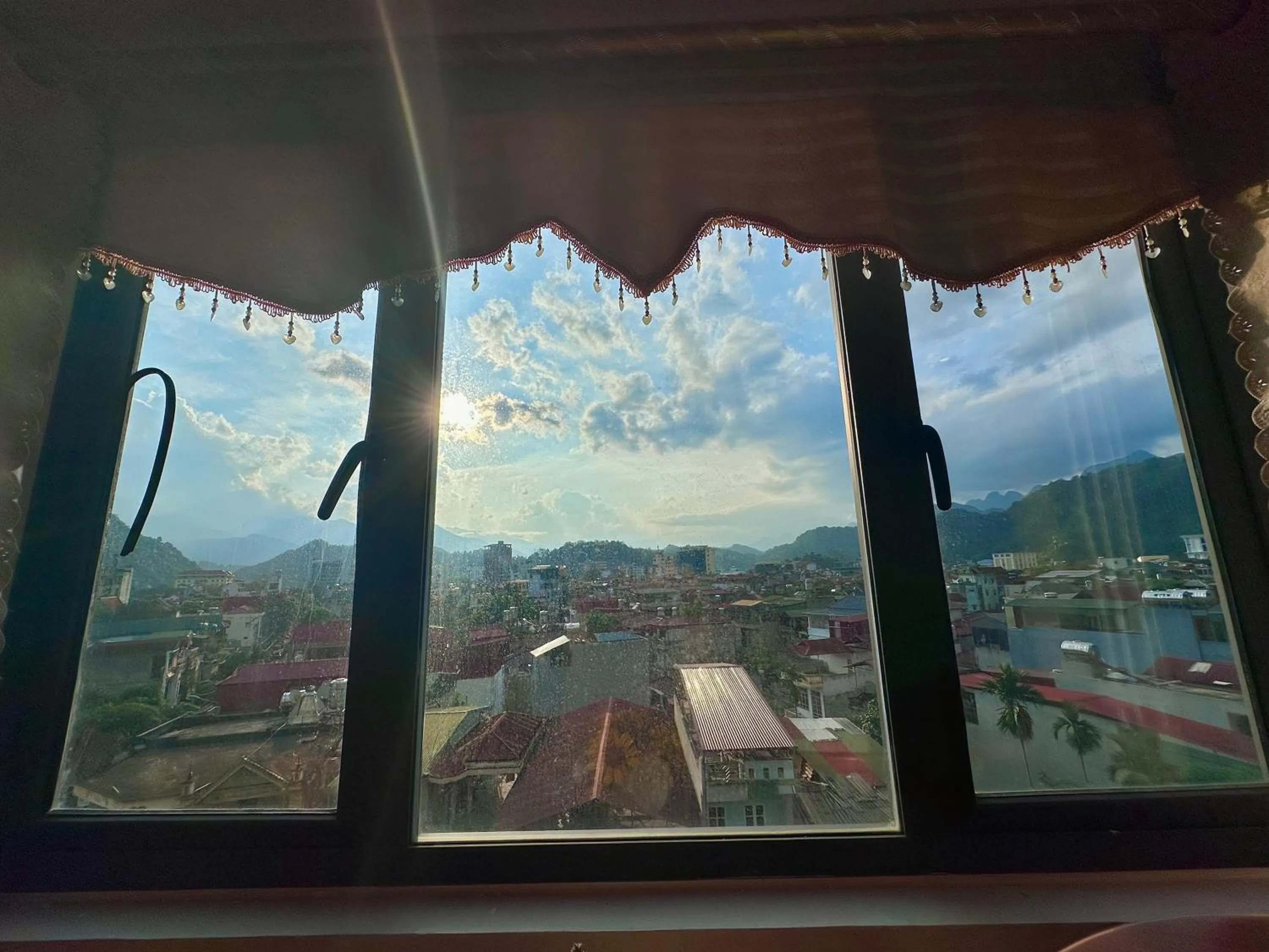 Mountain view in Tam Giác Mạch Hotel