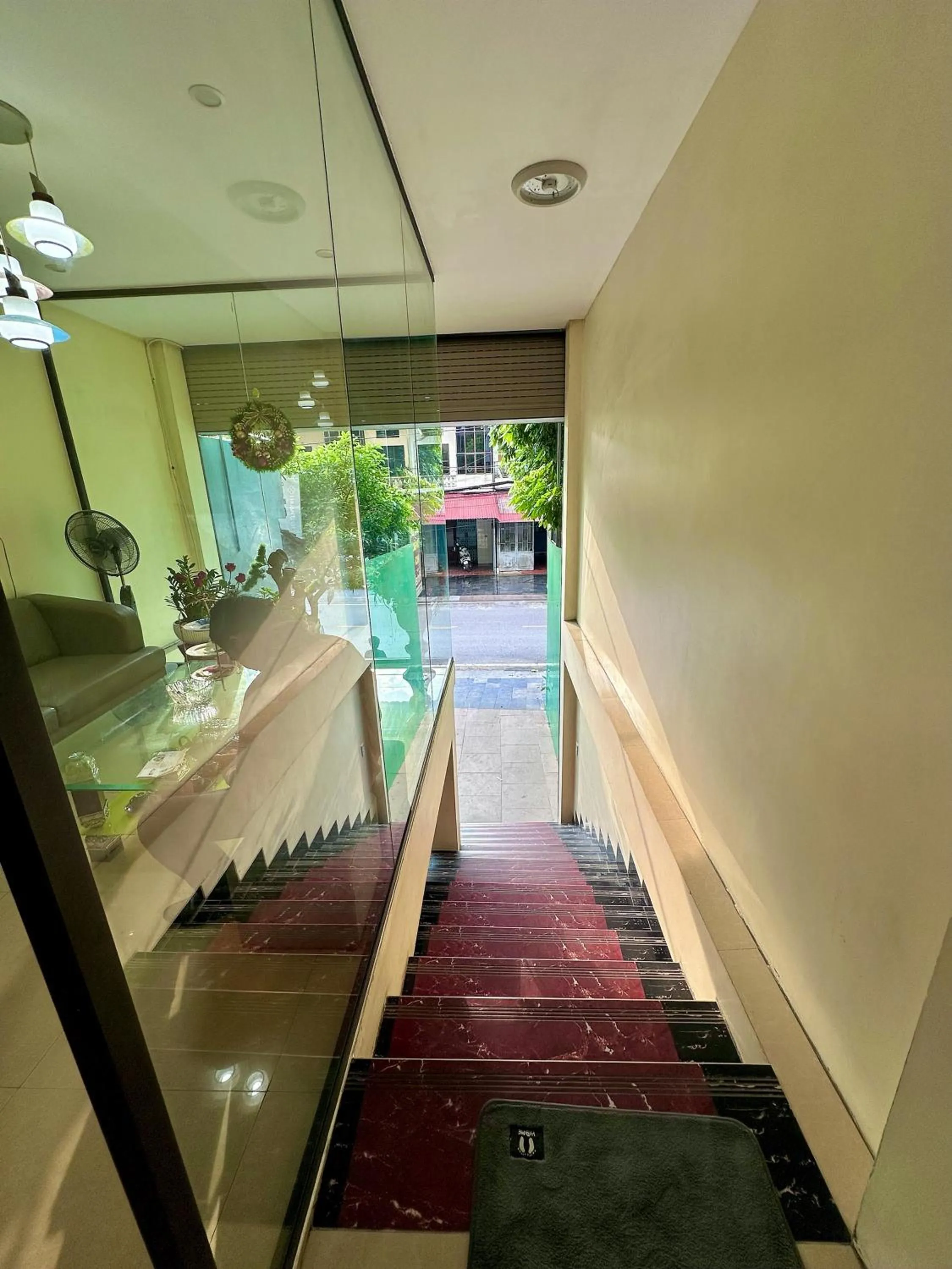 Living room in Tam Giác Mạch Hotel