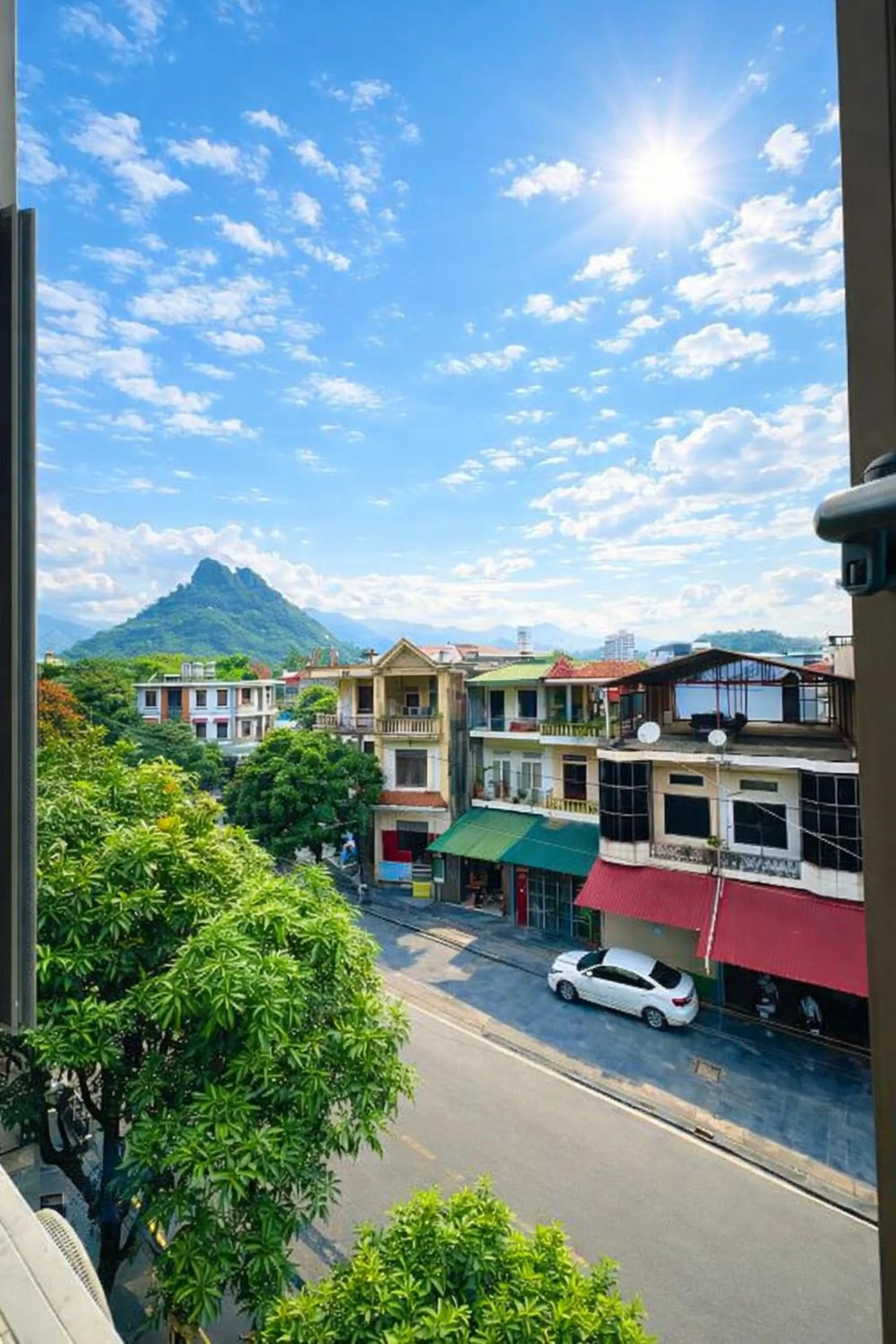 Property building in Tam Giác Mạch Hotel