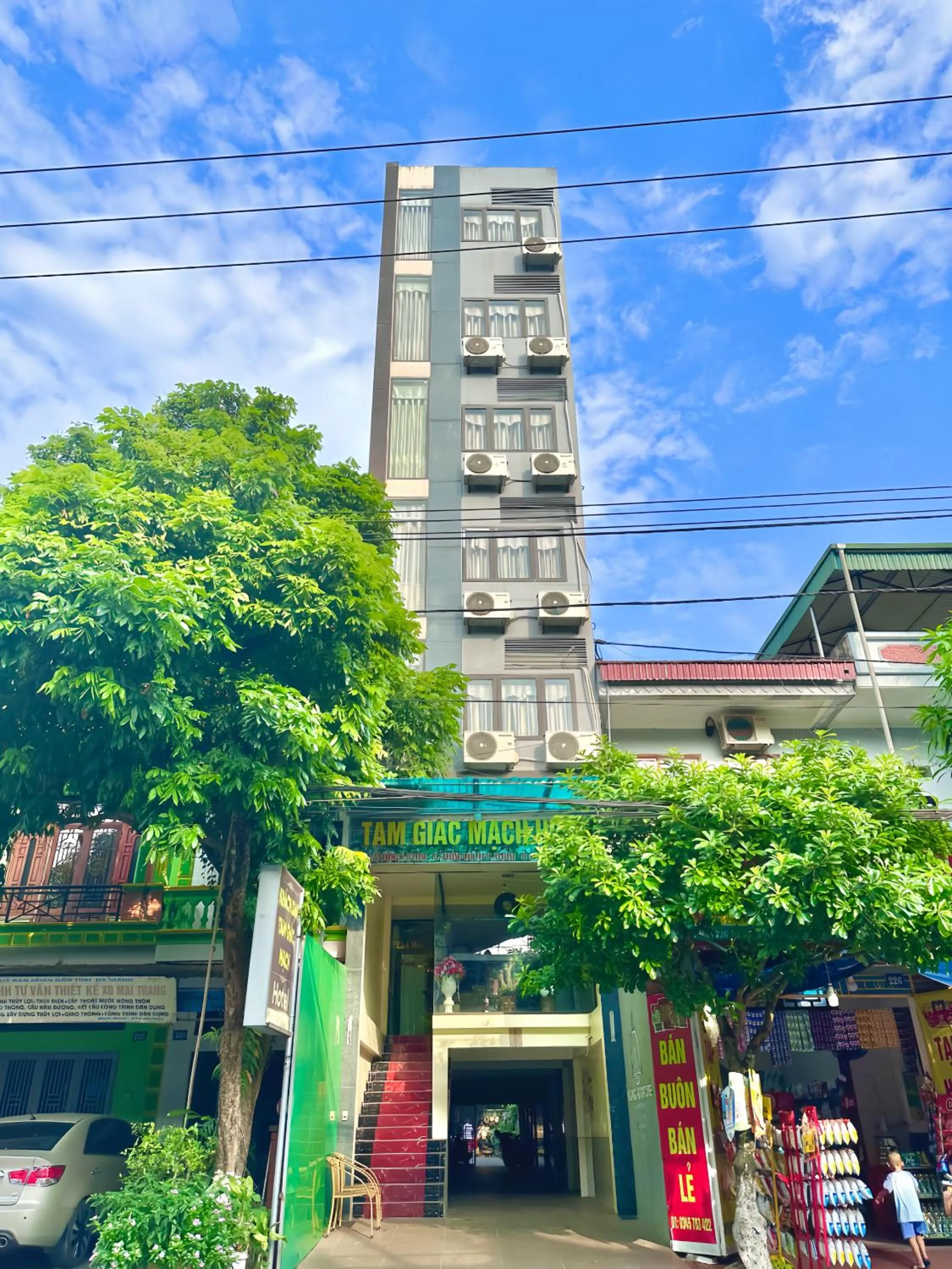 Property building in Tam Giác Mạch Hotel