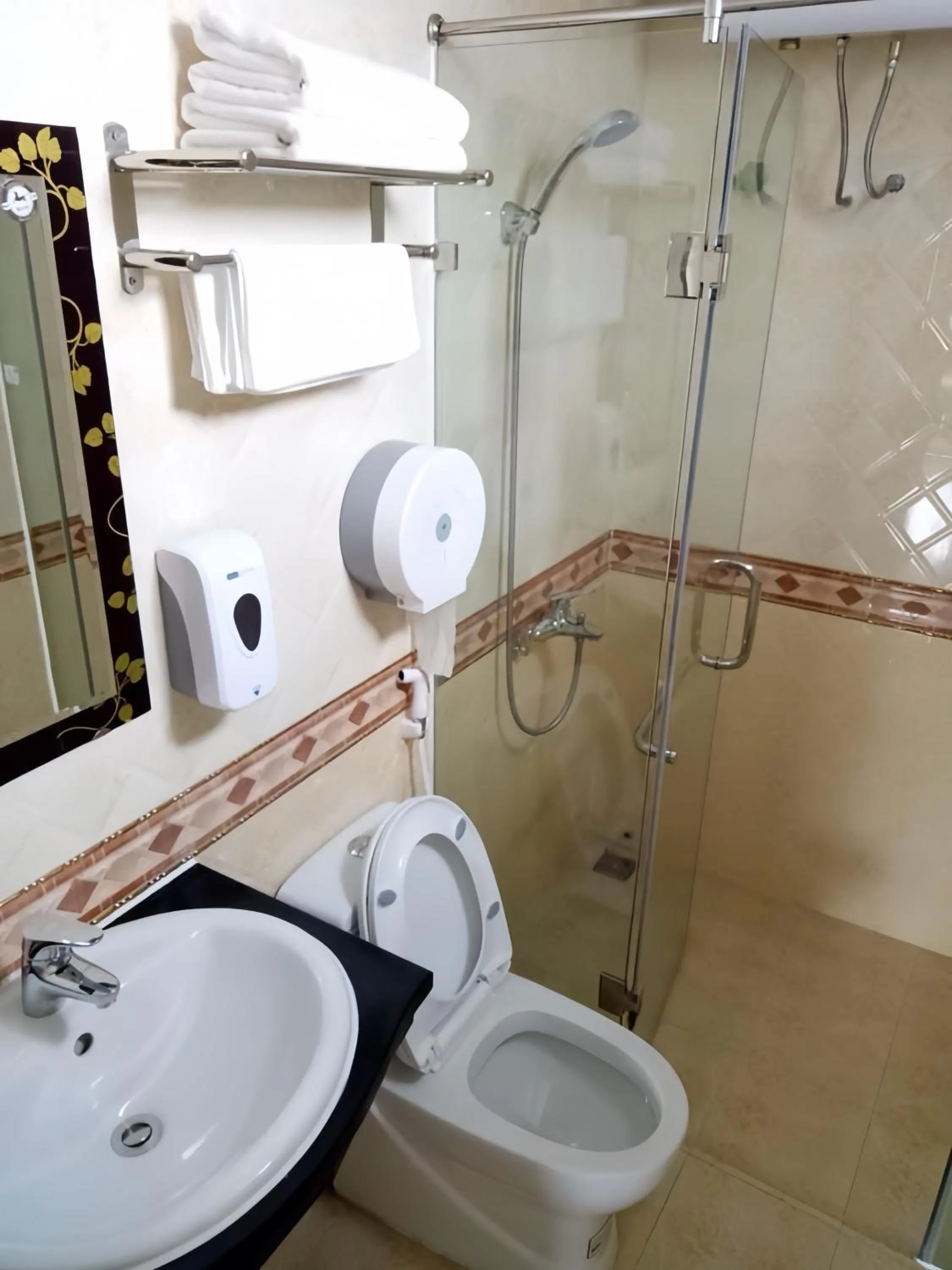 Toilet in Tam Giác Mạch Hotel
