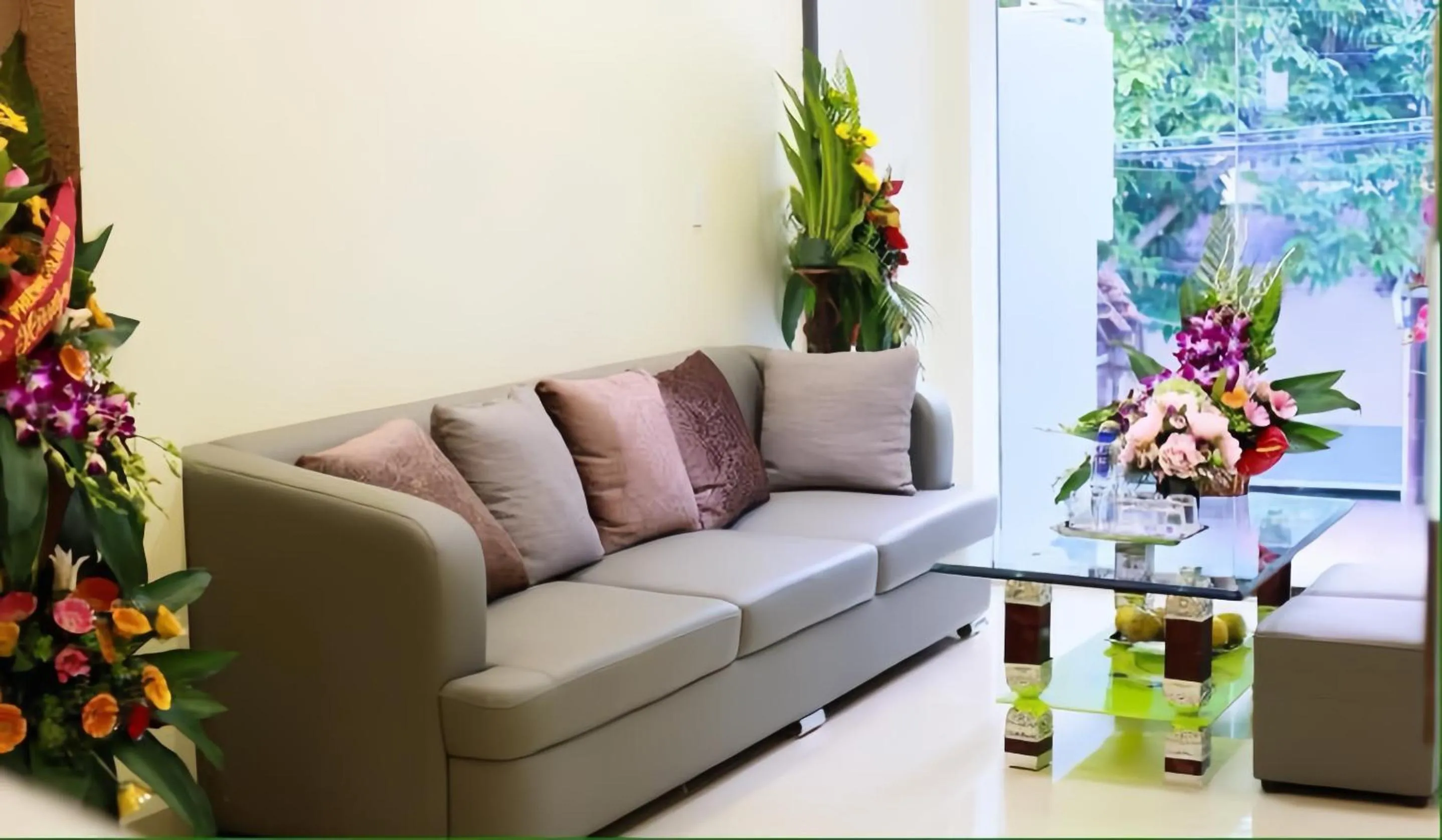 Living room in Tam Giác Mạch Hotel
