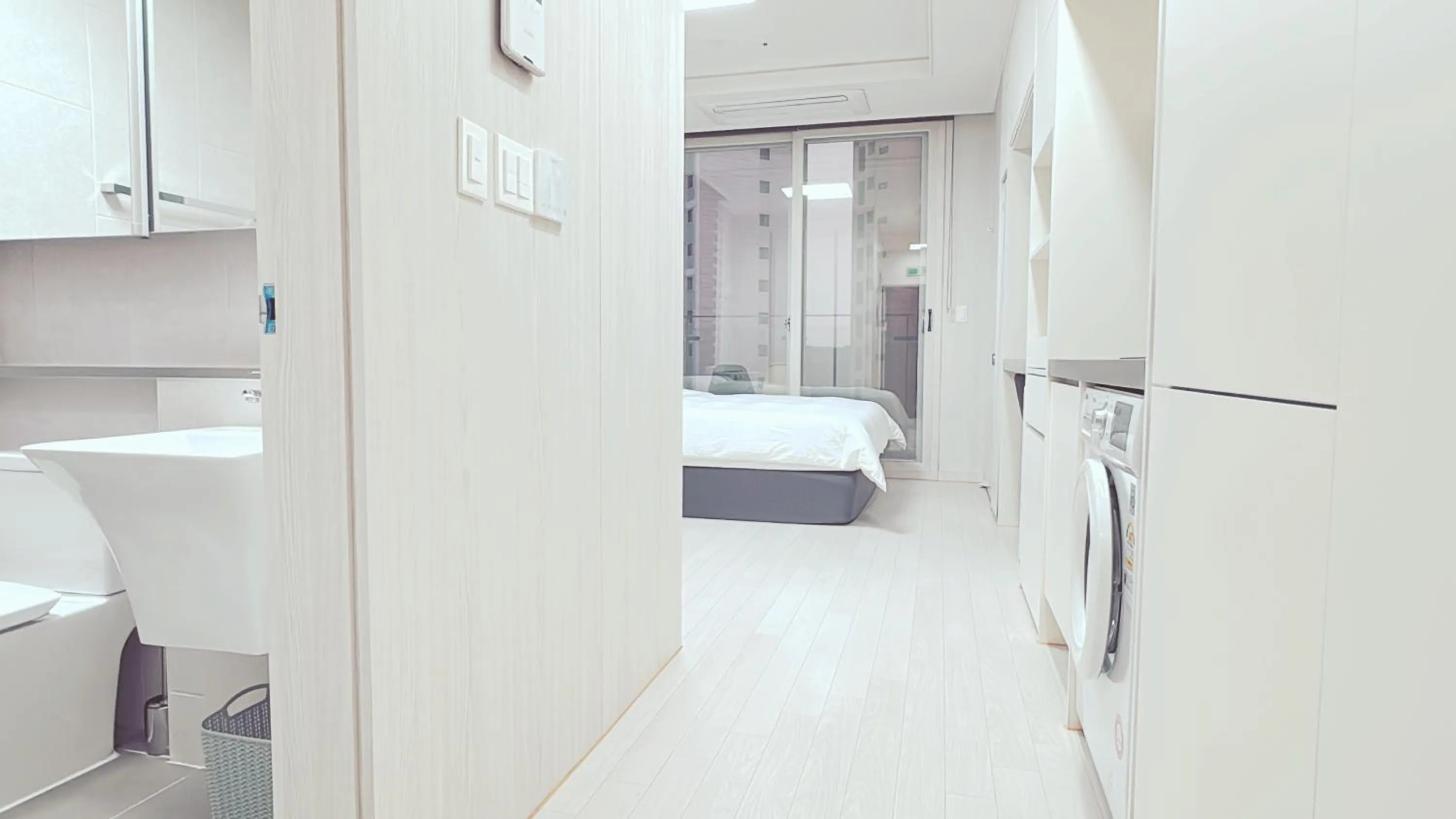 Bedroom, Bed in The Time hotel Incheon Airport