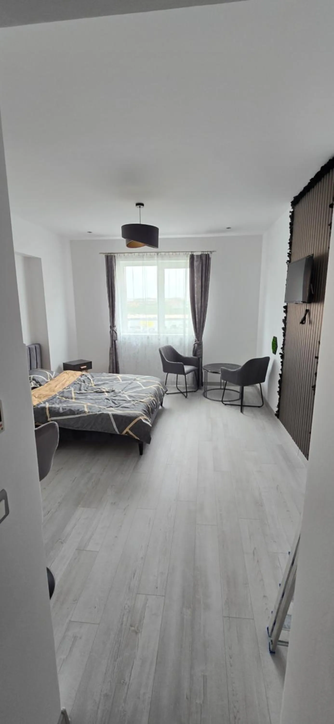 Bed in Camera de Inchiriat in Rin Grand Hotel