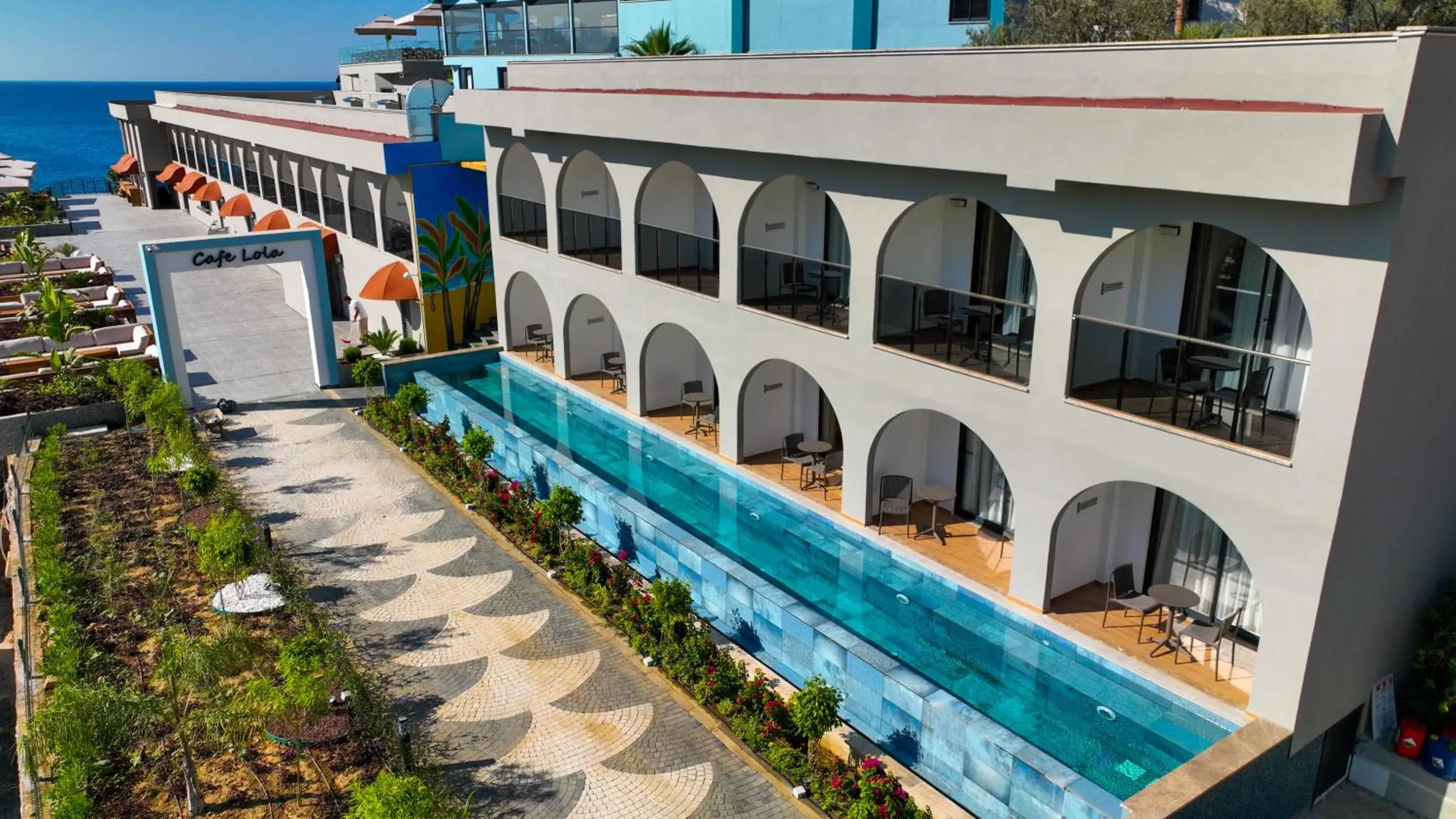 Property building in Ada Port Hotel Adults Only Property building in Ada Port Hotel Adults Only