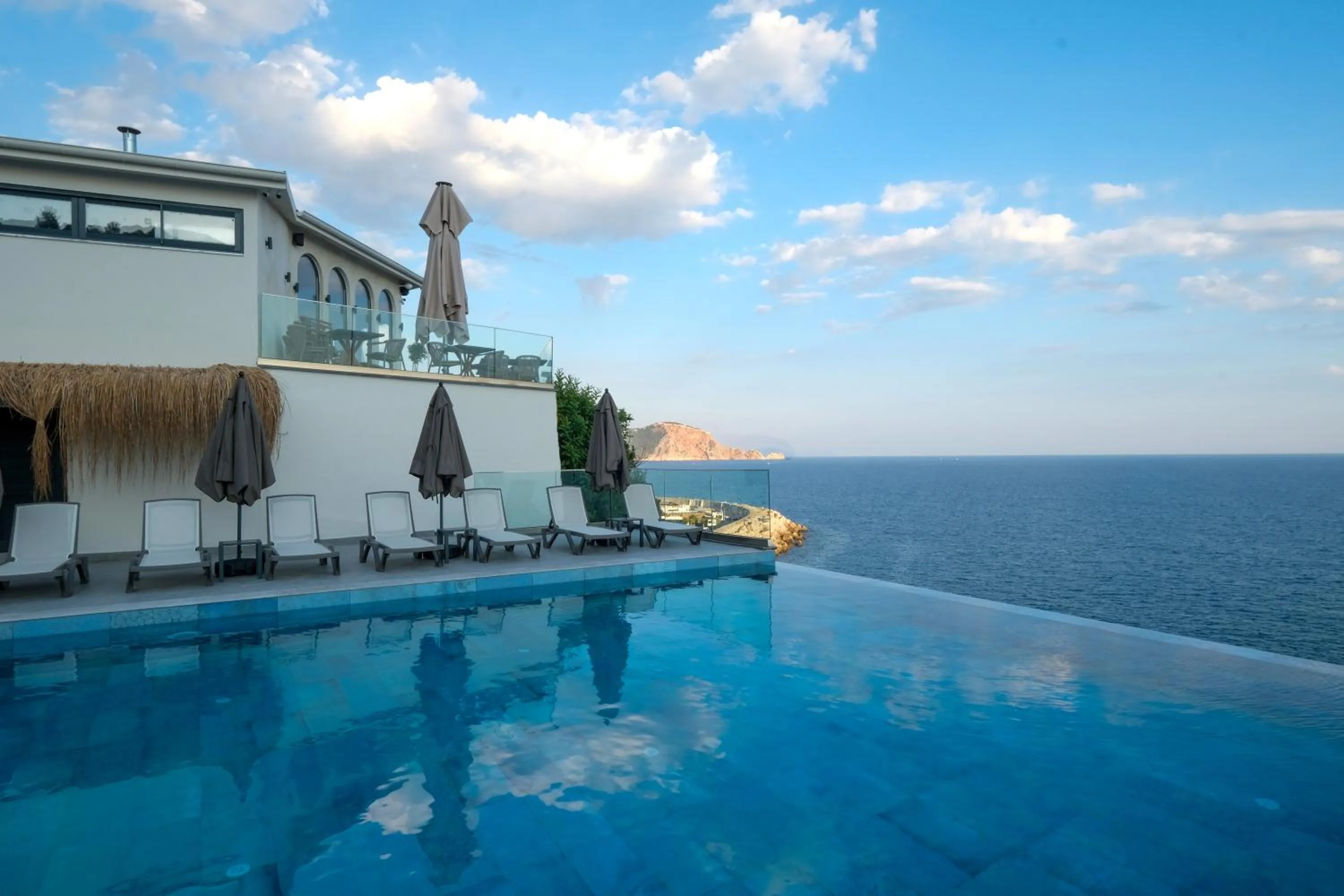 Swimming pool in Ada Port Hotel Adults Only