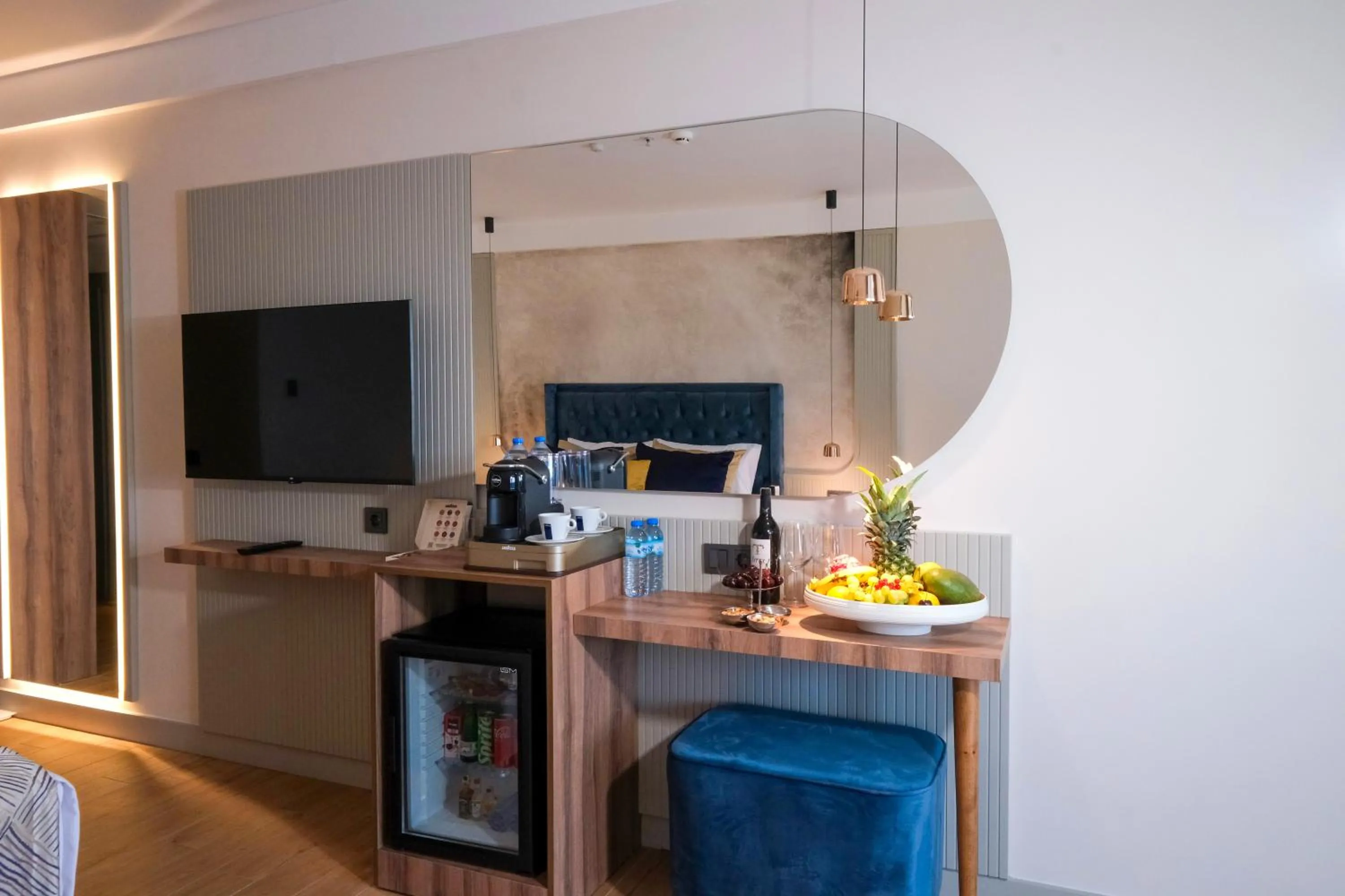 minibar in Ada Port Hotel Adults Only