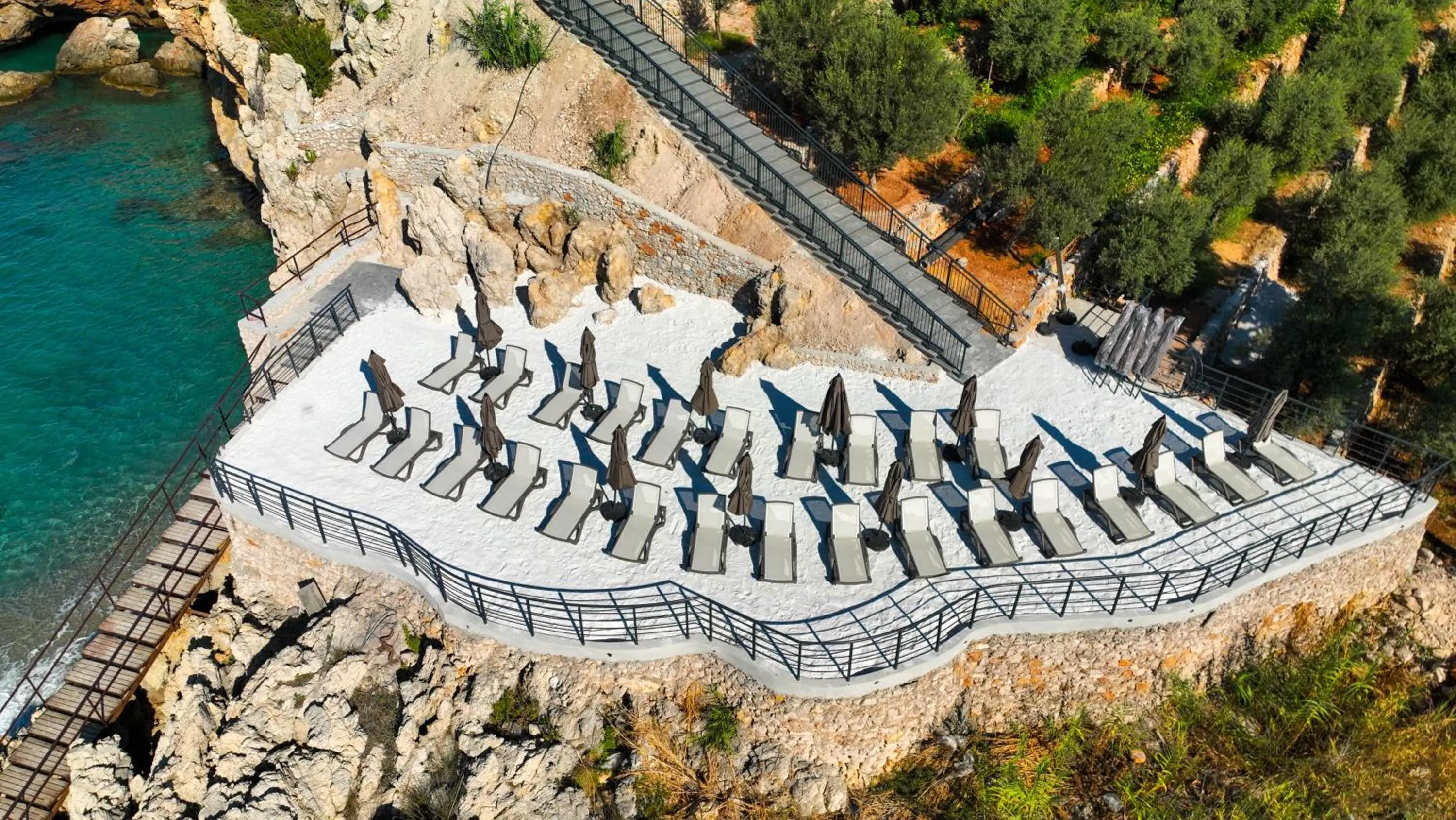 Beach in Ada Port Hotel Adults Only