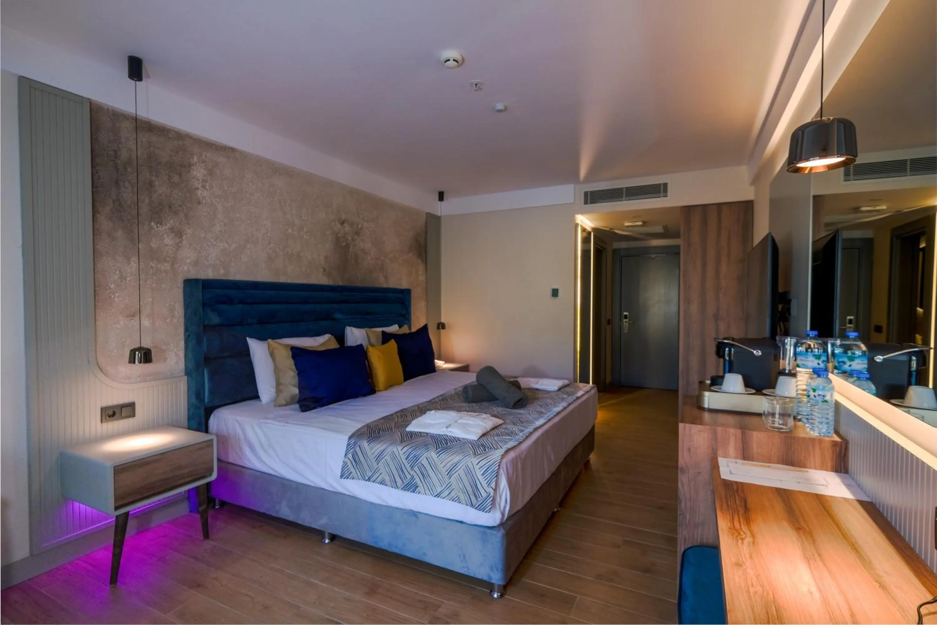 Photo of the whole room, Bed in Ada Port Hotel Adults Only