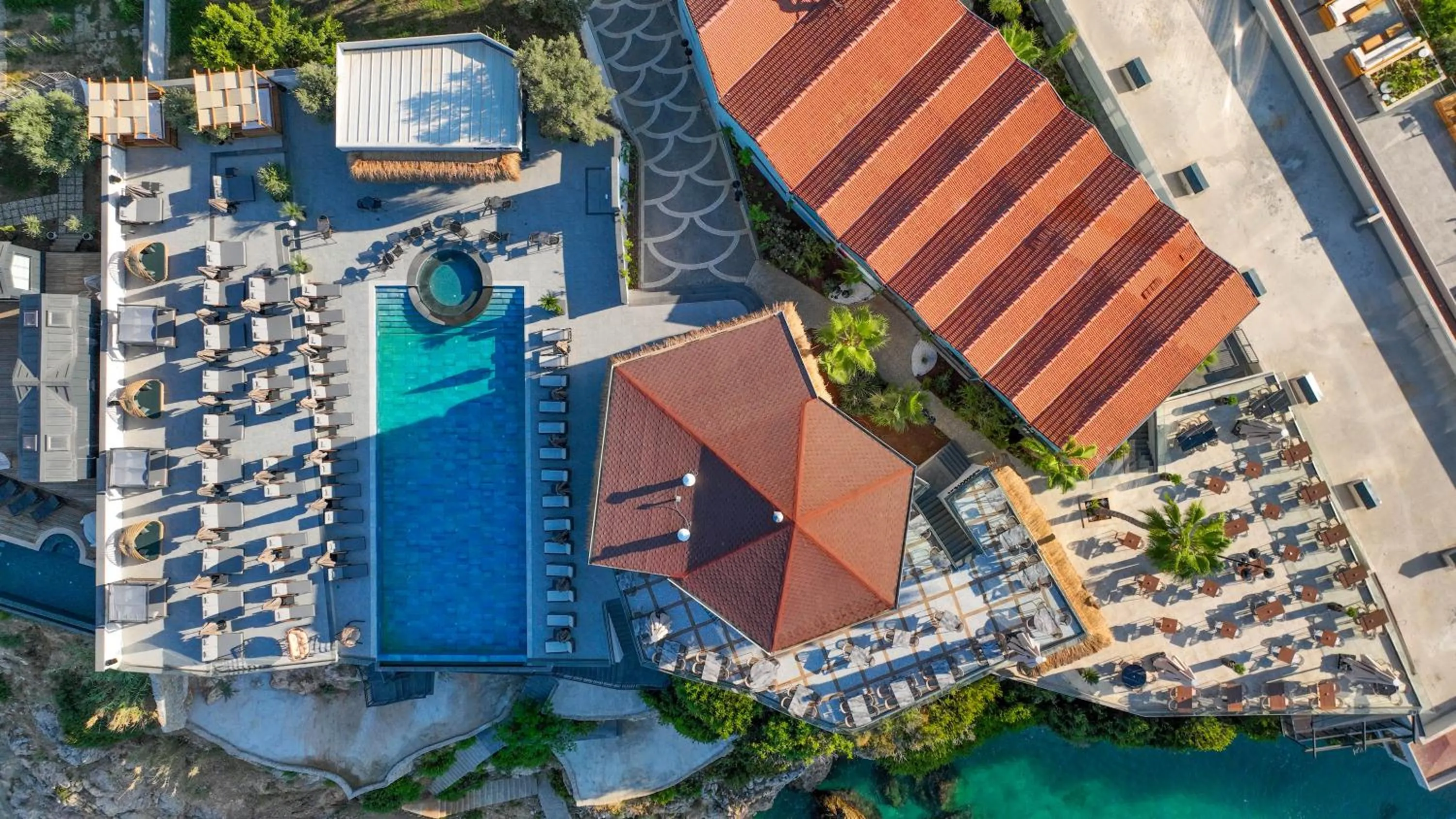 Property building in Ada Port Hotel Adults Only