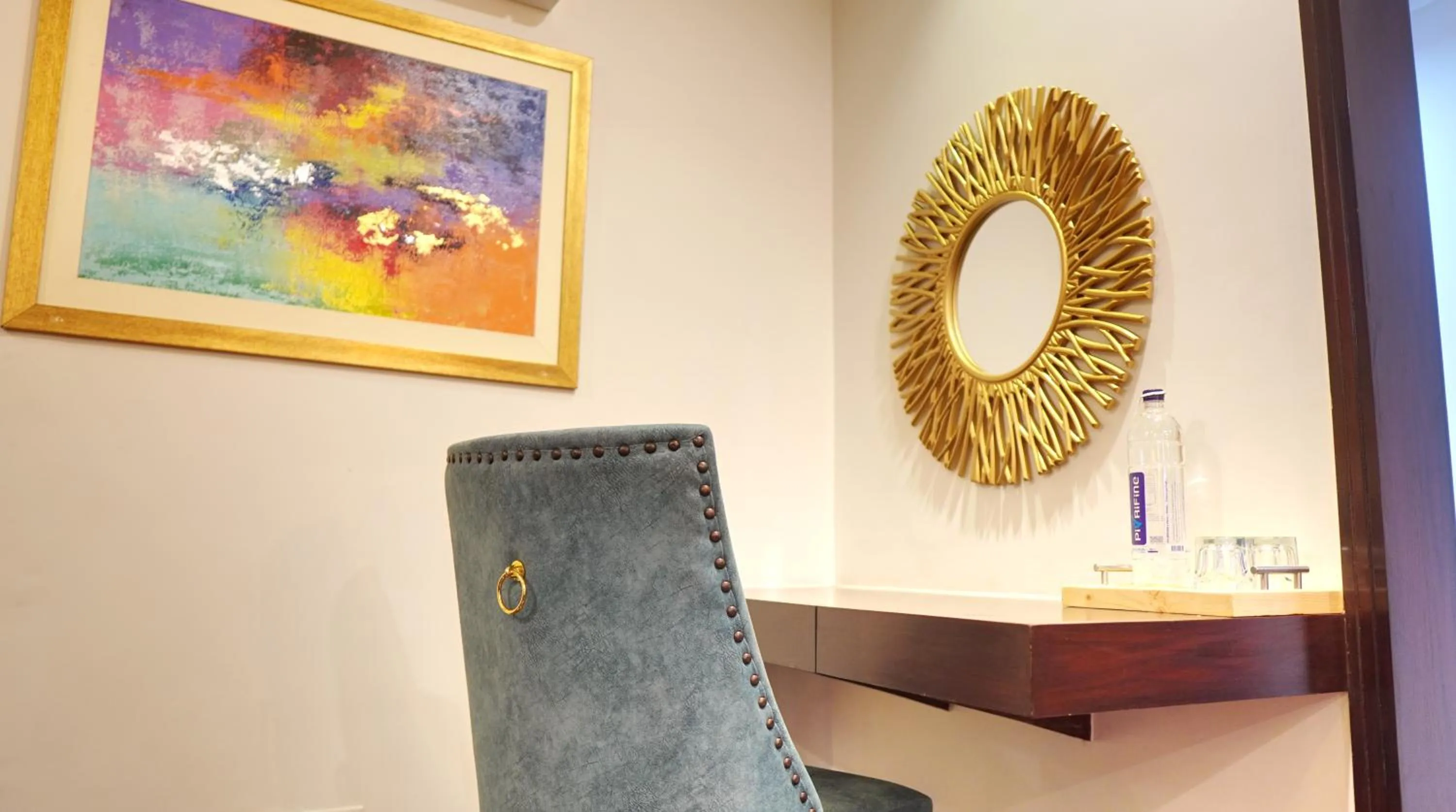 Decorative detail in Hotel Tourmaline Peshawar