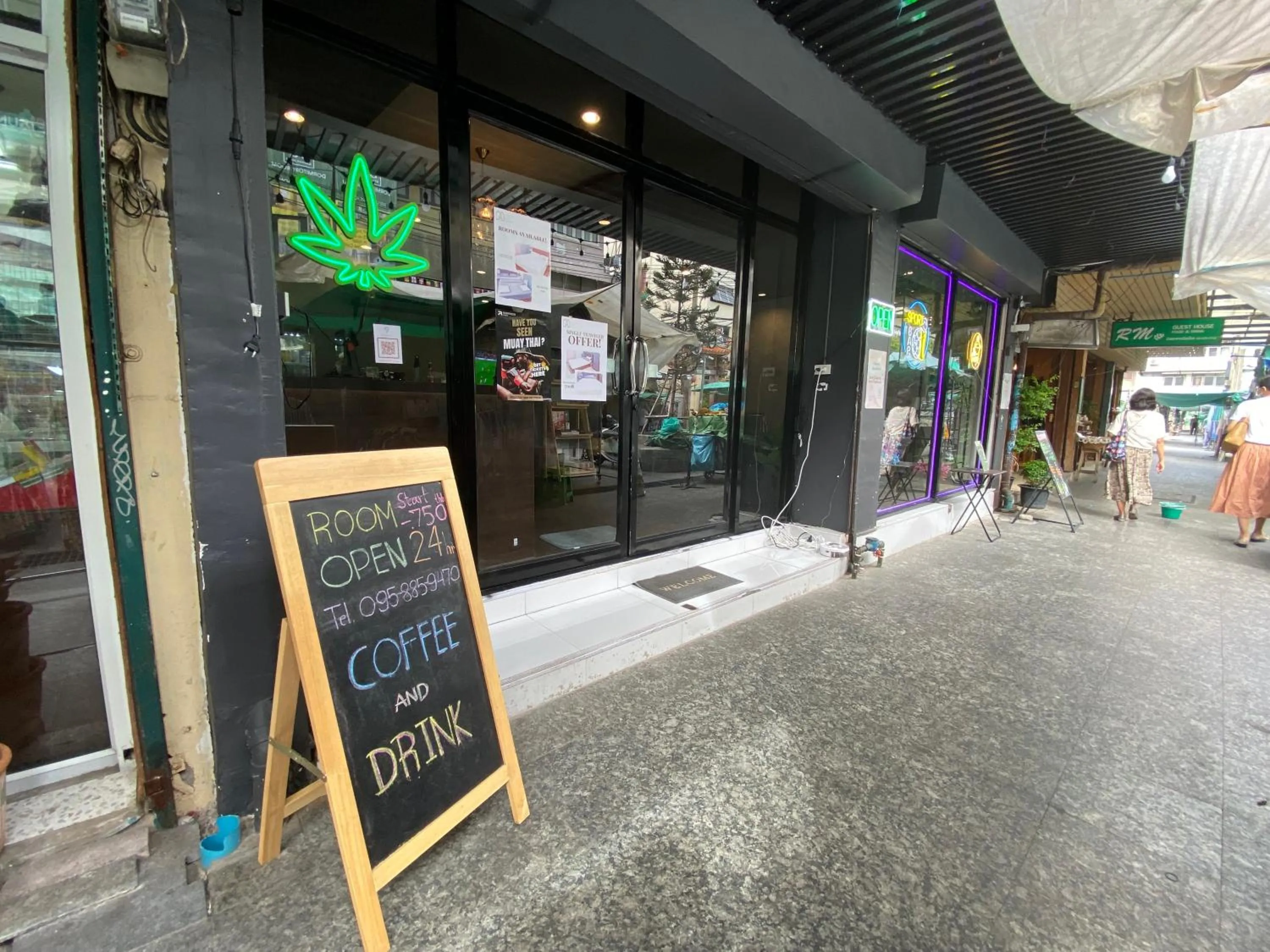 Facade/entrance in Bud Brew Beyond Dispensary and Hotel