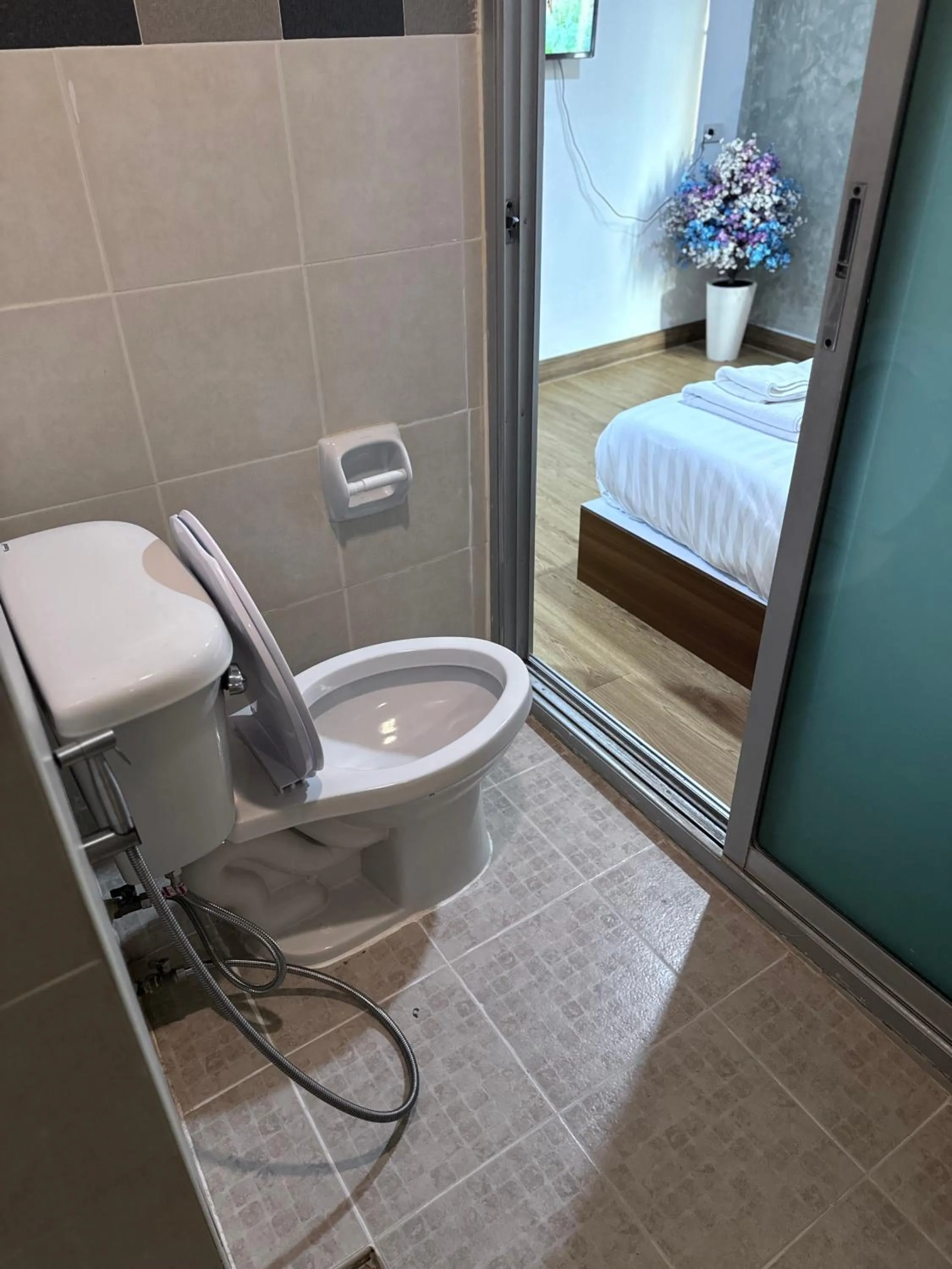 Bathroom in Bud Brew Beyond Dispensary and Hotel