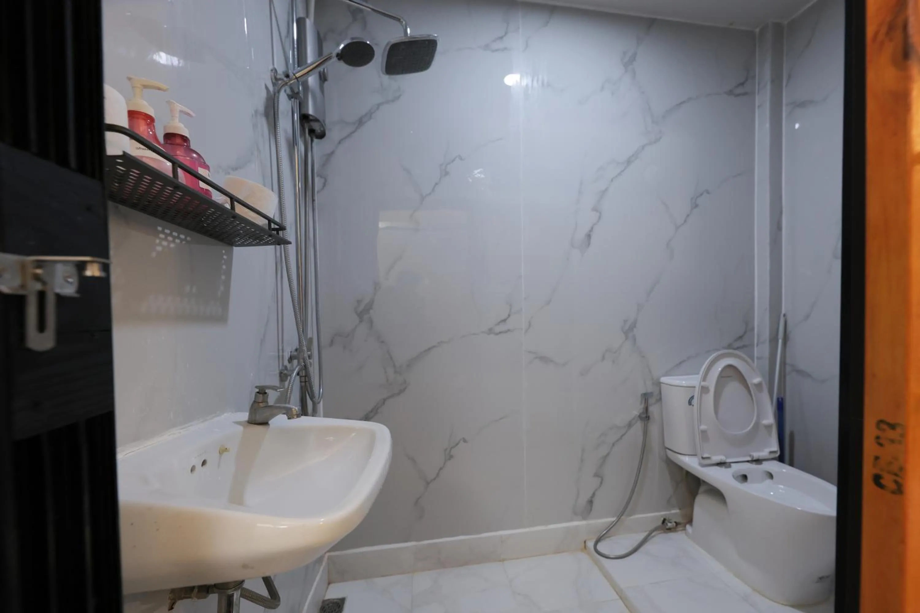 Bathroom in Bud Brew Beyond Dispensary and Hotel