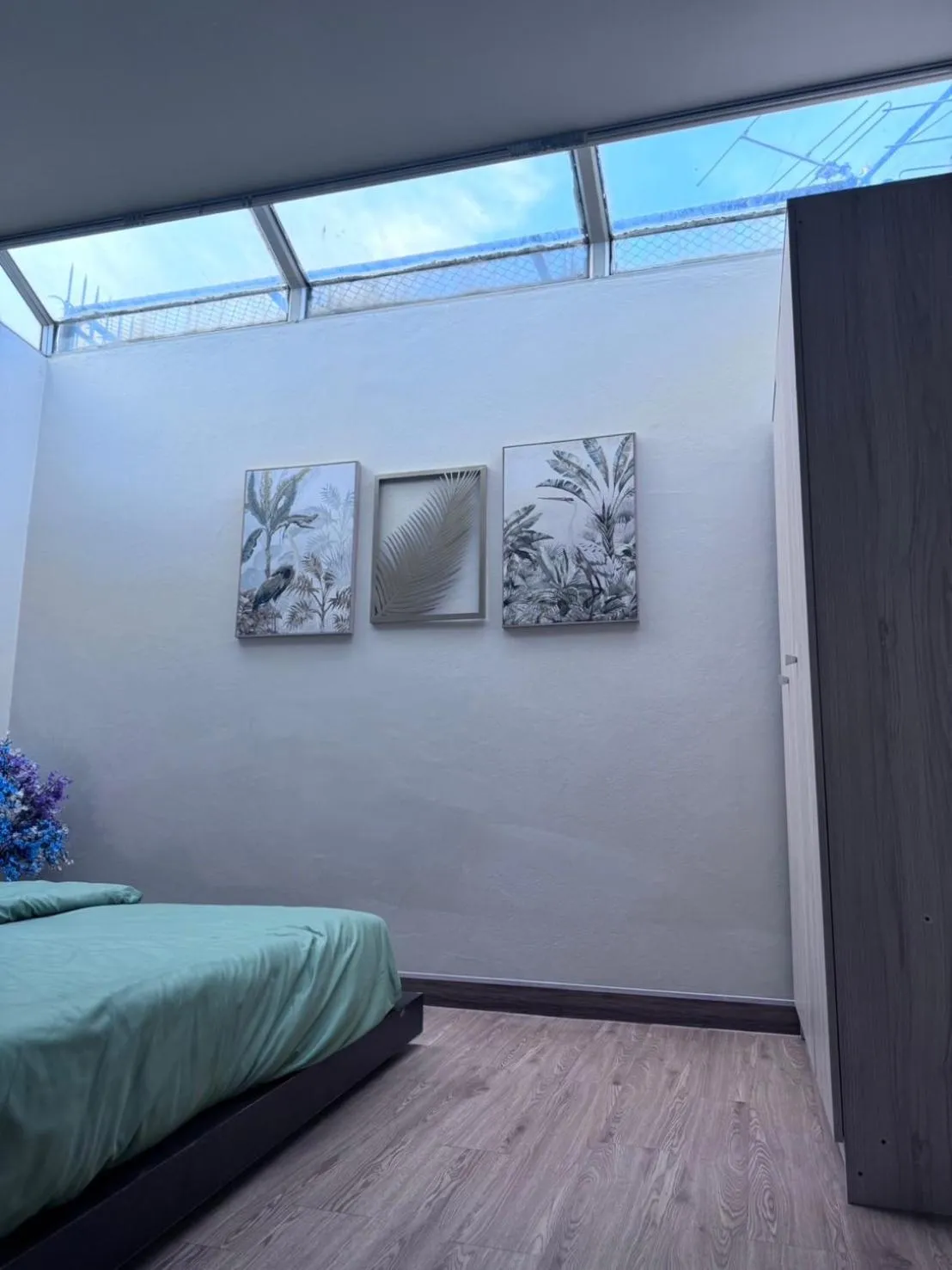 Decorative detail, Bed in Bud Brew Beyond Dispensary and Hotel