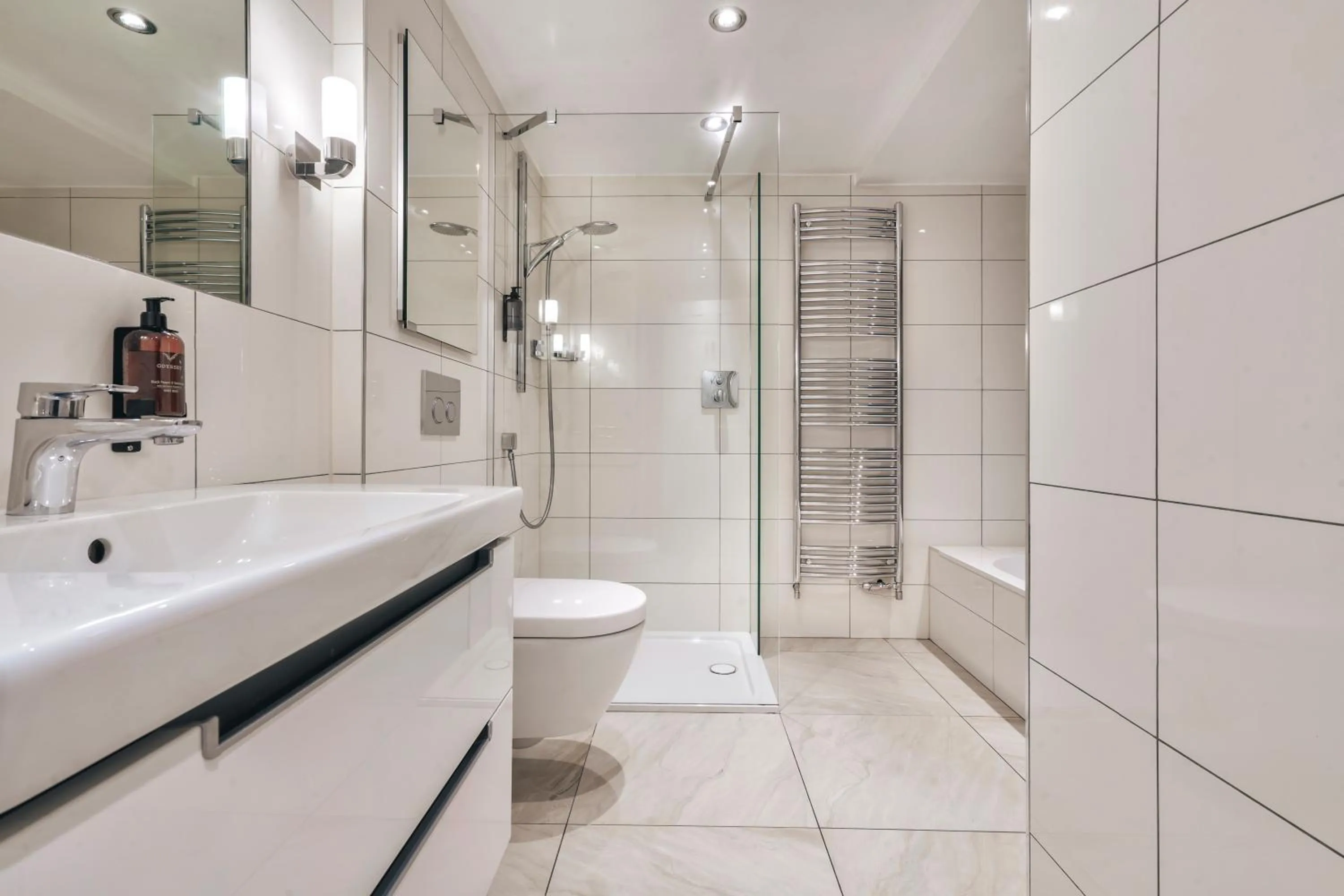 Shower in Rosemount Lake District Townhouse with Hot Tub - Ridgestone