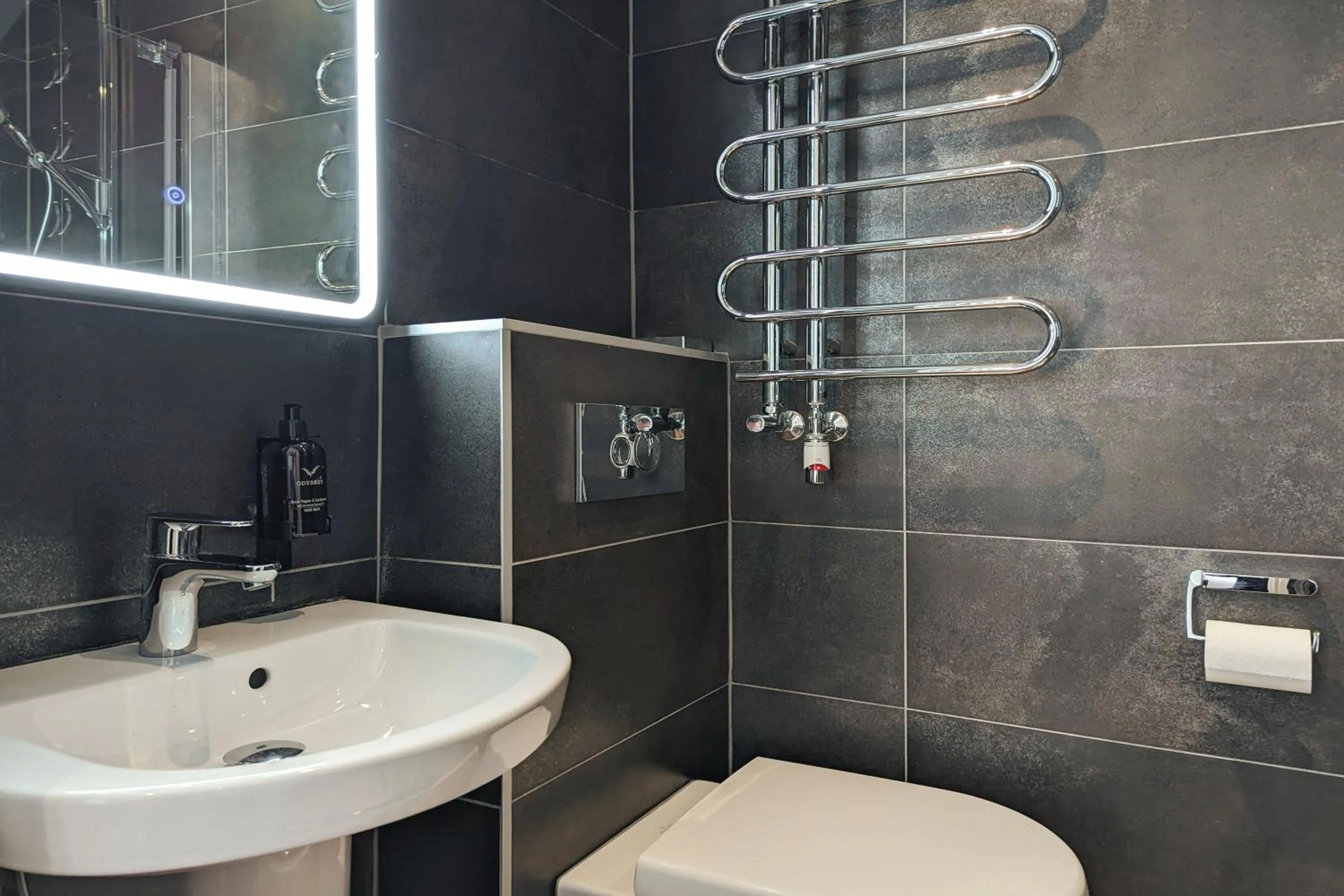 Shower in Rosemount Lake District Townhouse with Hot Tub - Ridgestone
