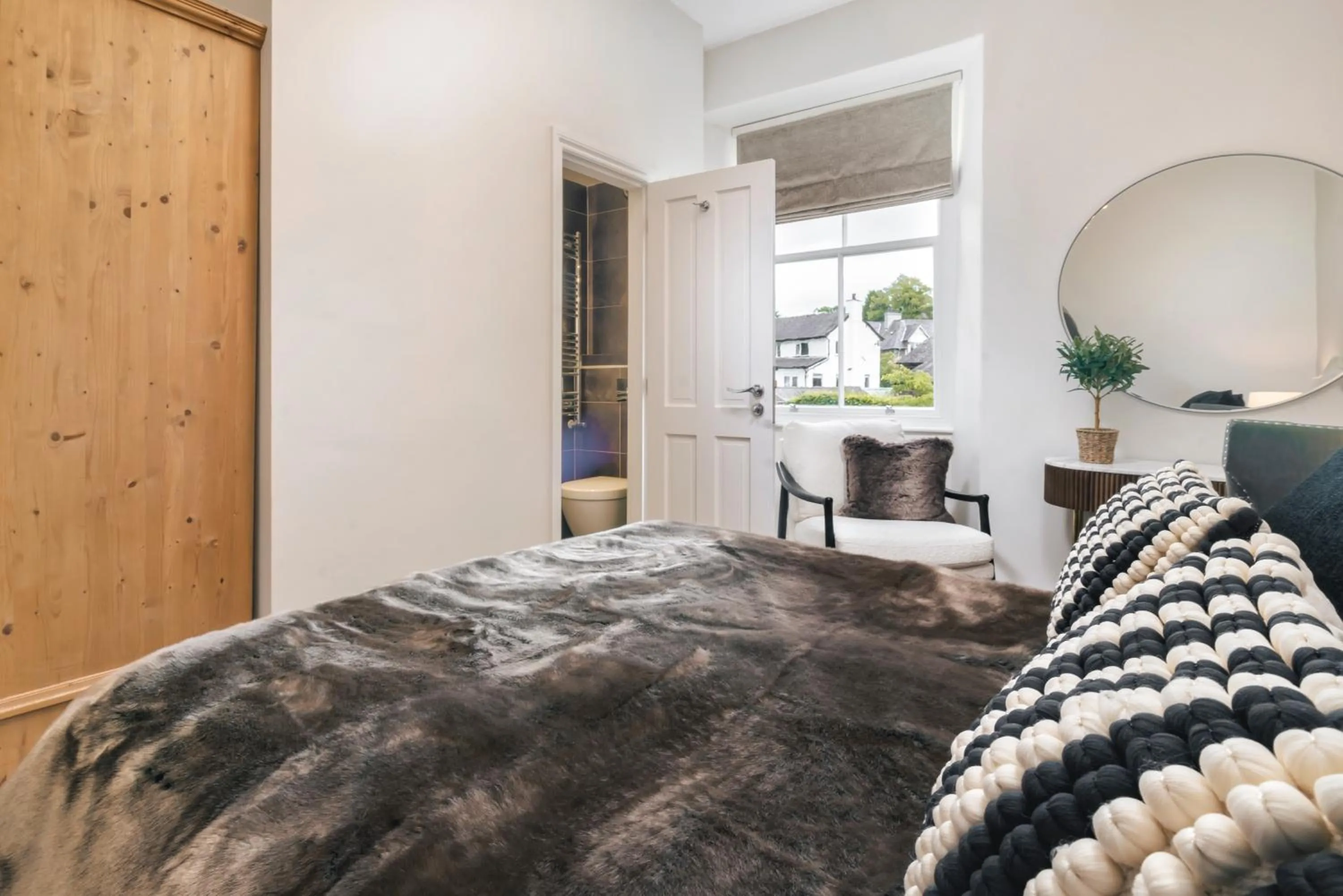 Bed in Rosemount Lake District Townhouse with Hot Tub - Ridgestone