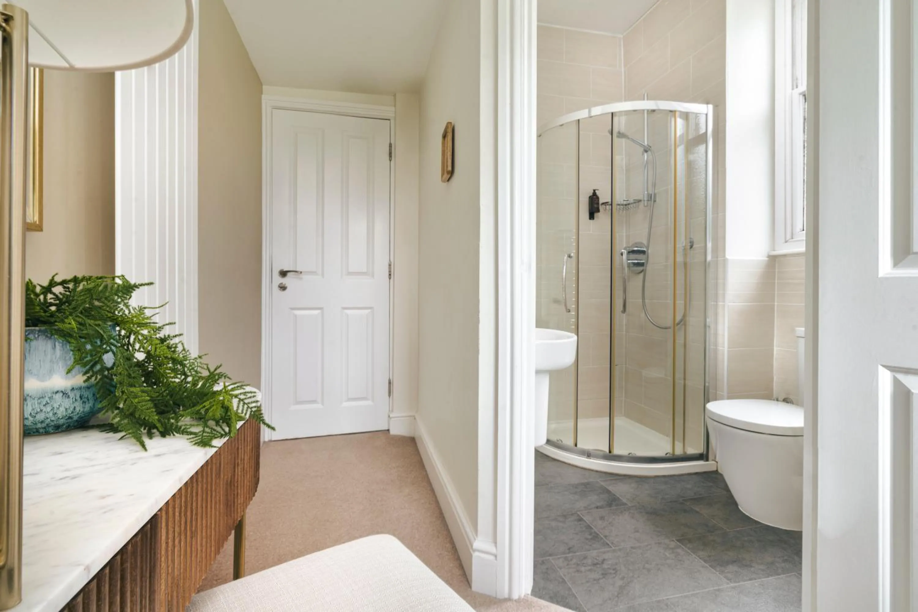 Shower in Rosemount Lake District Townhouse with Hot Tub - Ridgestone