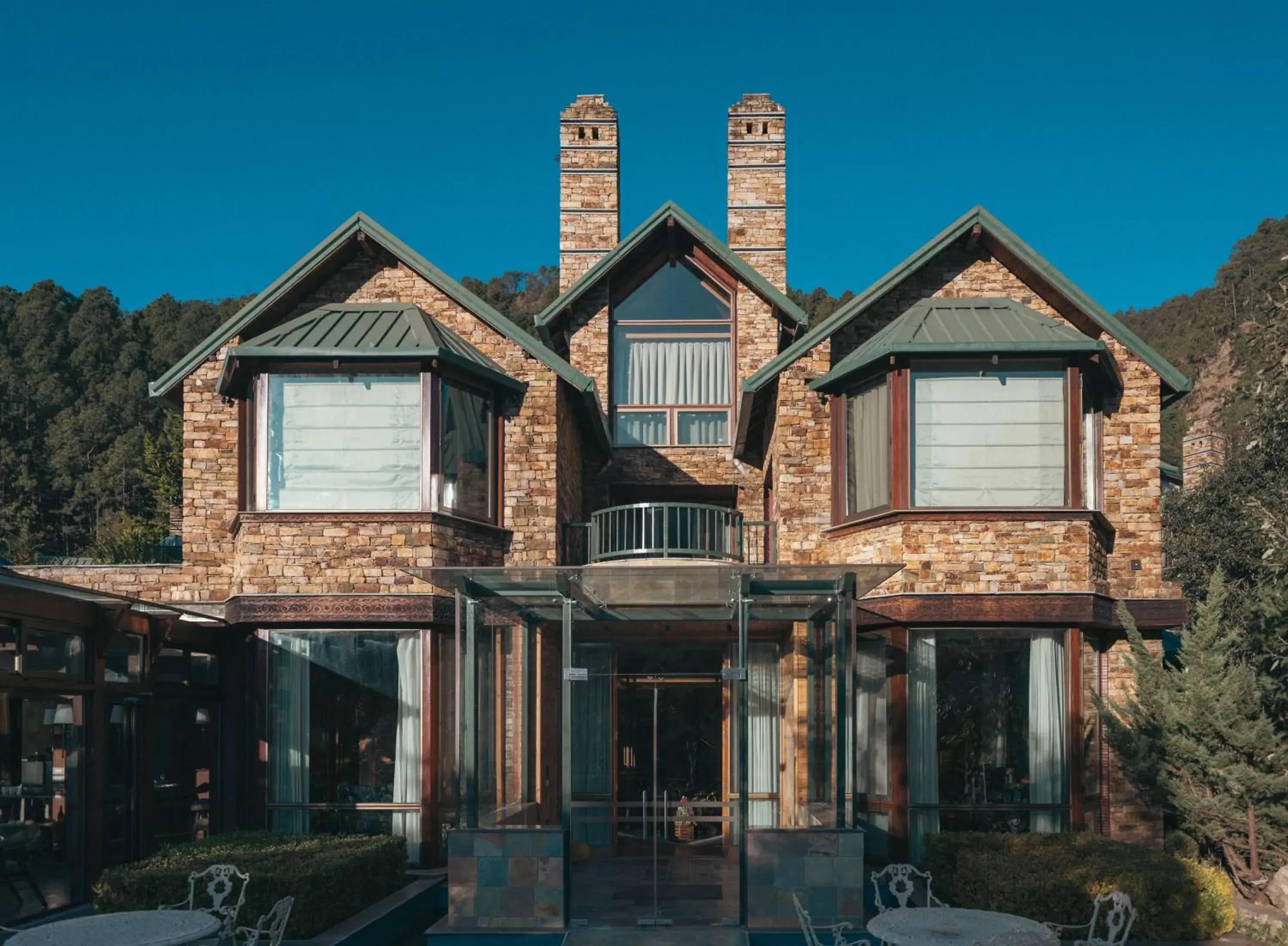 Property building in Brij Atmanya Bhowali, Nainital, A Luxury Mountain Escape Property building in Brij Atmanya Bhowali, Nainital, A Luxury Mountain Escape