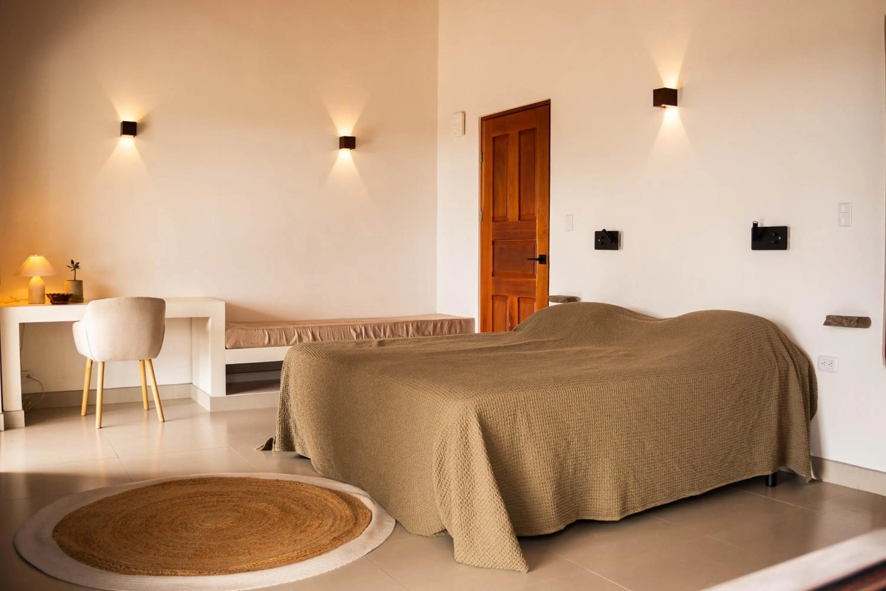 Photo of the whole room, Bed in Finca Aquarius