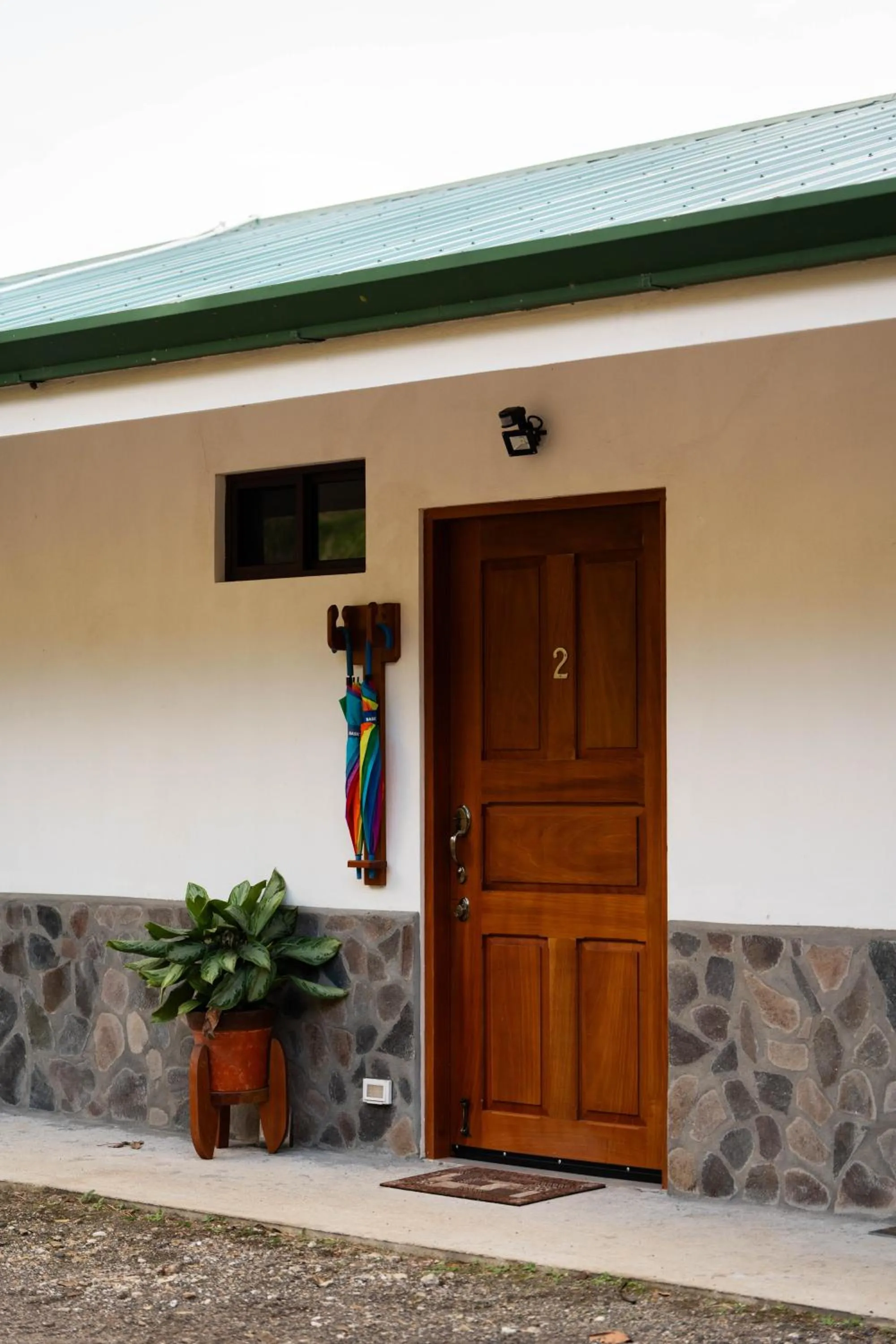 Facade/entrance in Finca Aquarius