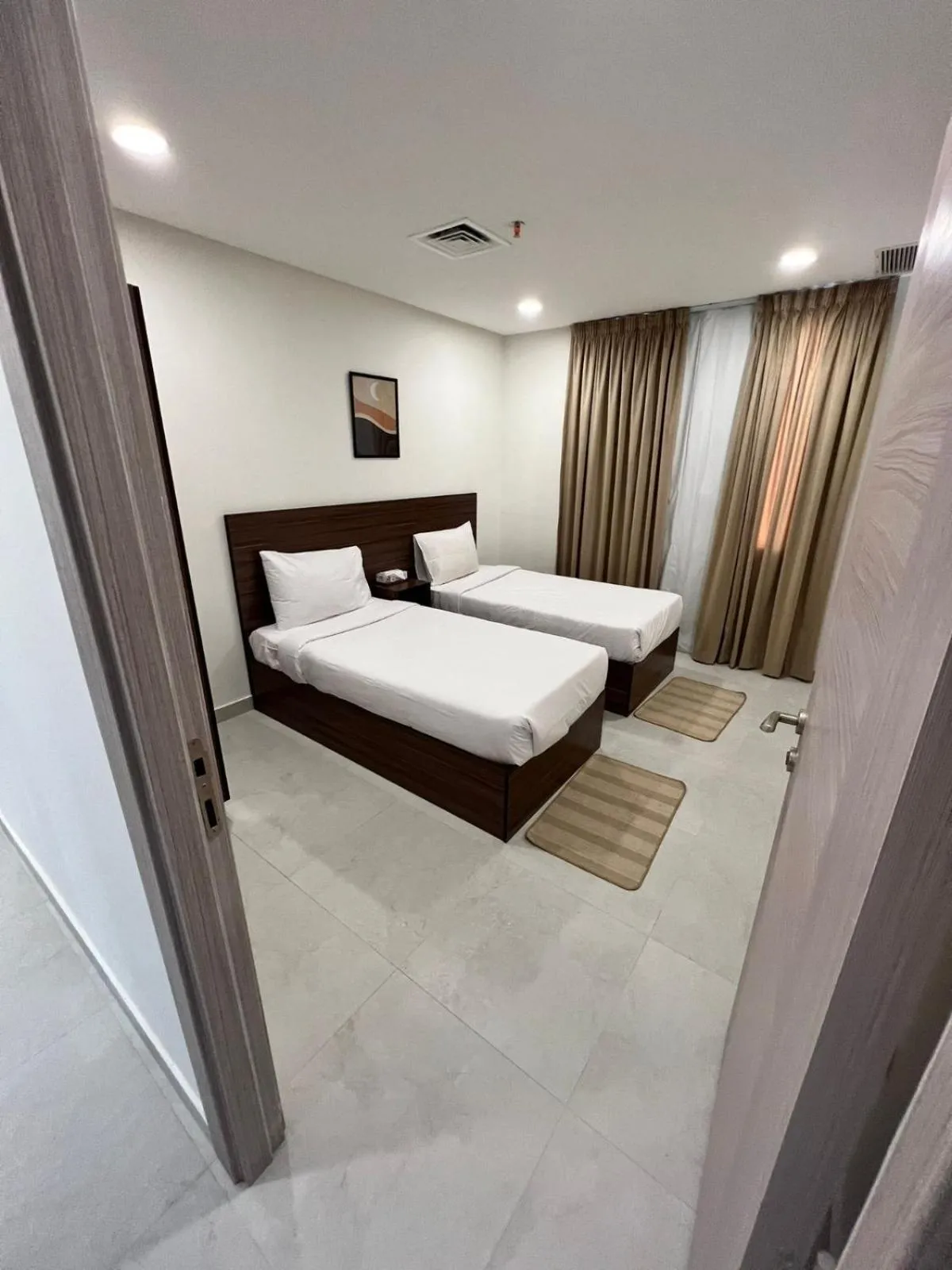 Bed in برج ماجيك سويت Magic Suite Tower