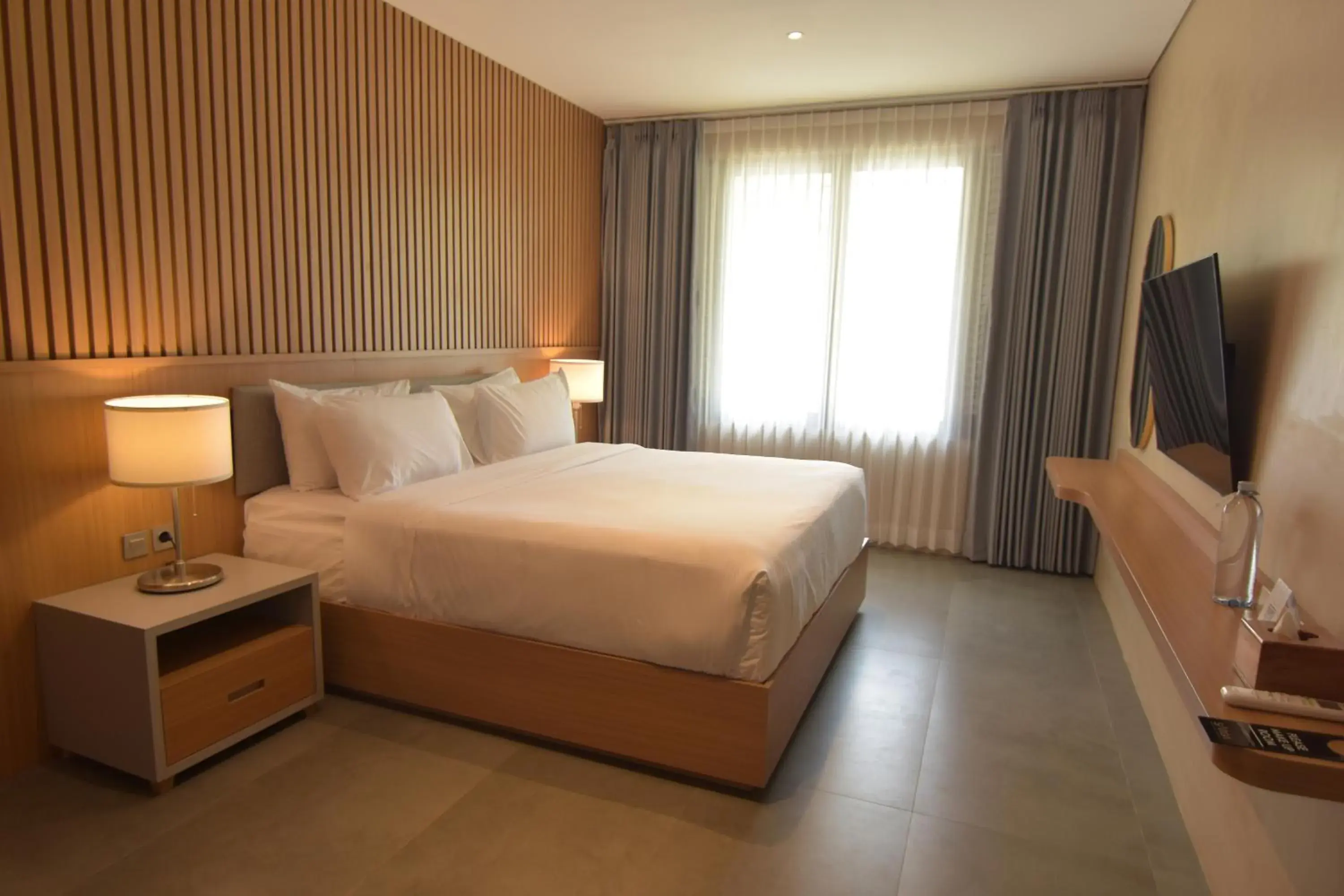 Bed in Sarga Earthing Resort Bed in Sarga Earthing Resort