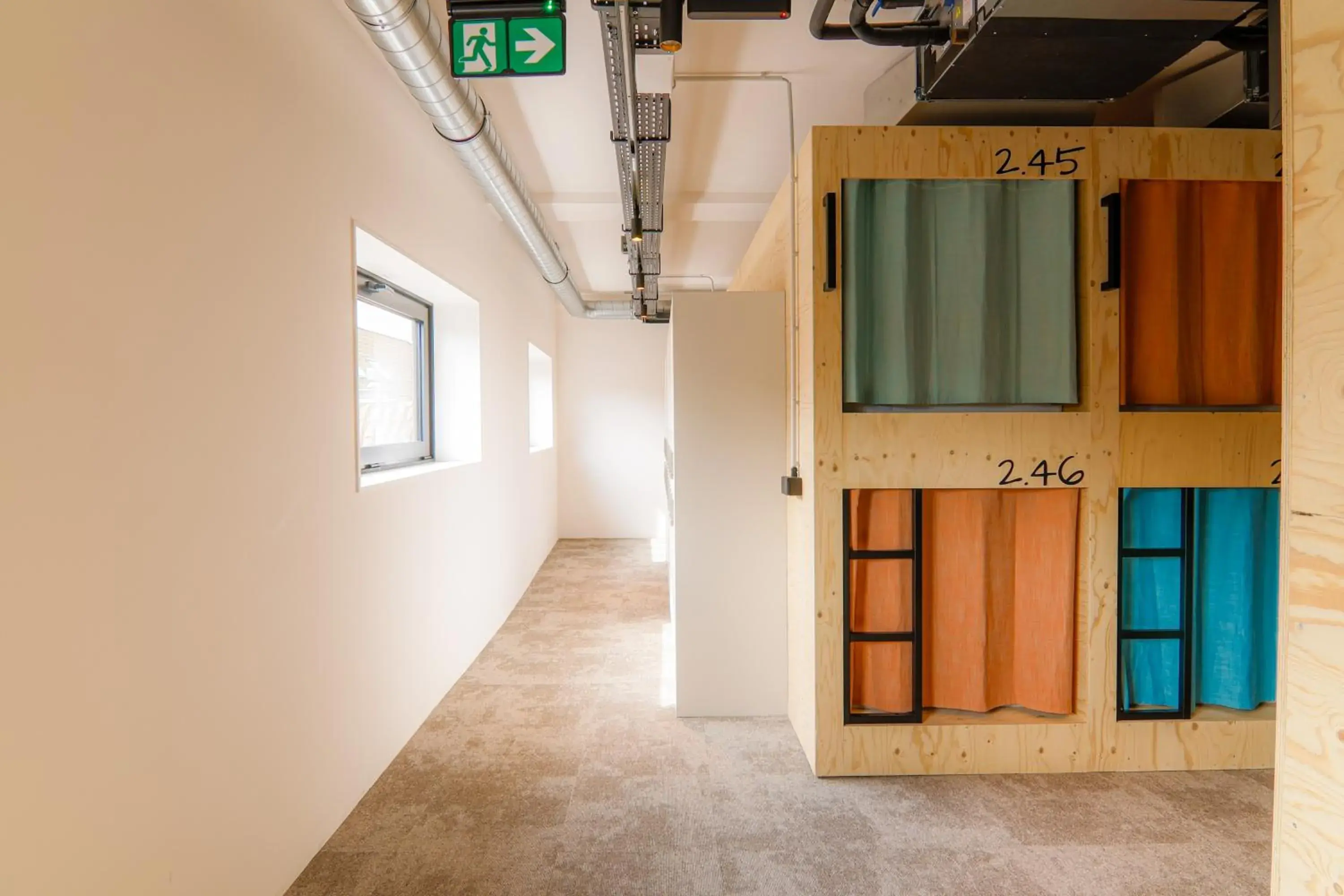 Single Cocoon in Female Dormitory Room in PJs Hostel Single Cocoon in Female Dormitory Room in PJs Hostel