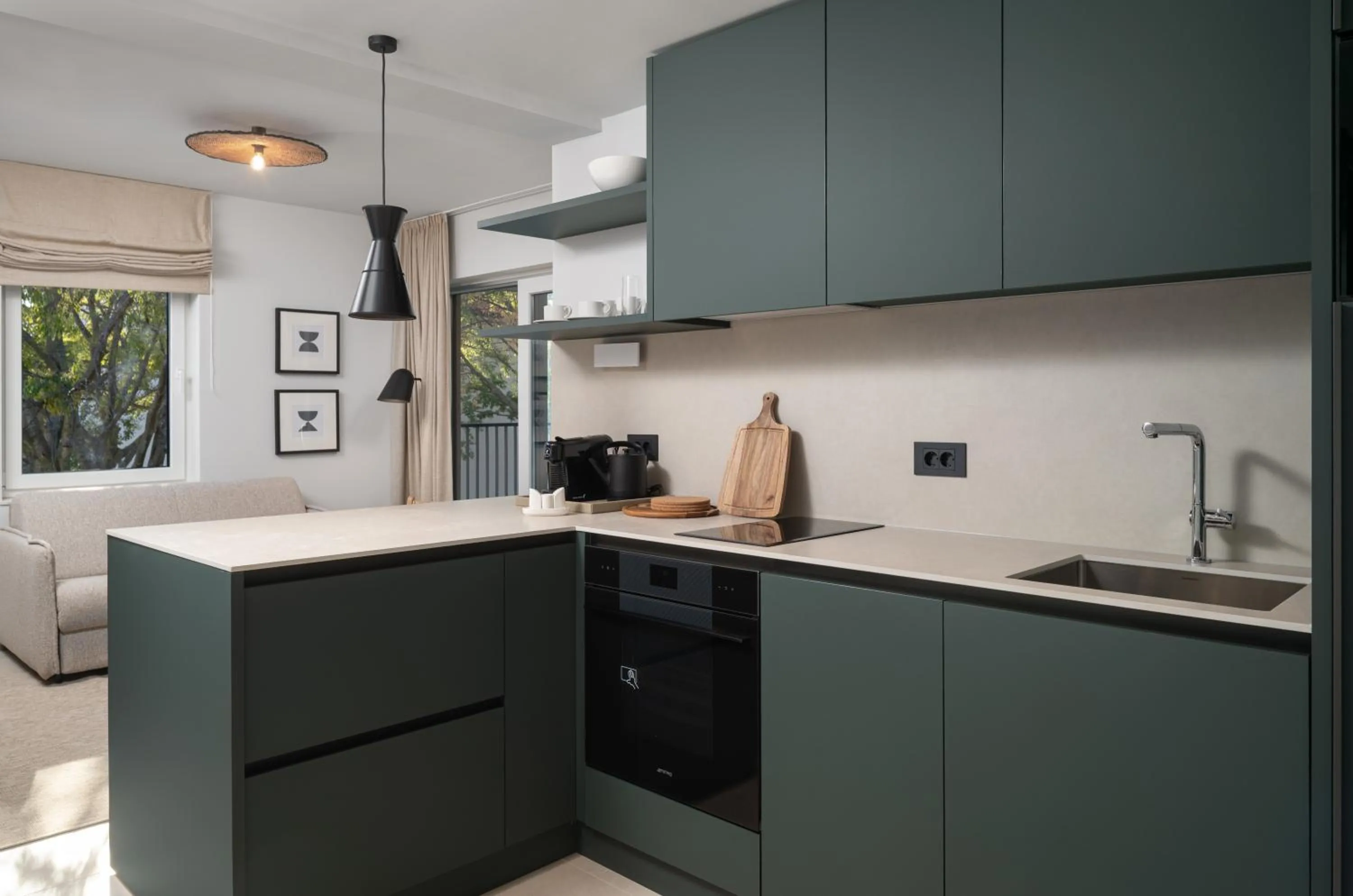 Kitchen or kitchenette in Molum Hotel & Residences