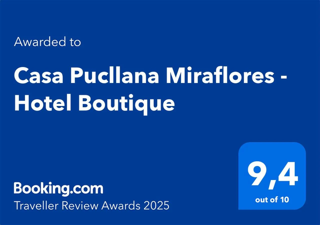 Logo/Certificate/Sign in Casa Pucllana Miraflores - Hotel Boutique