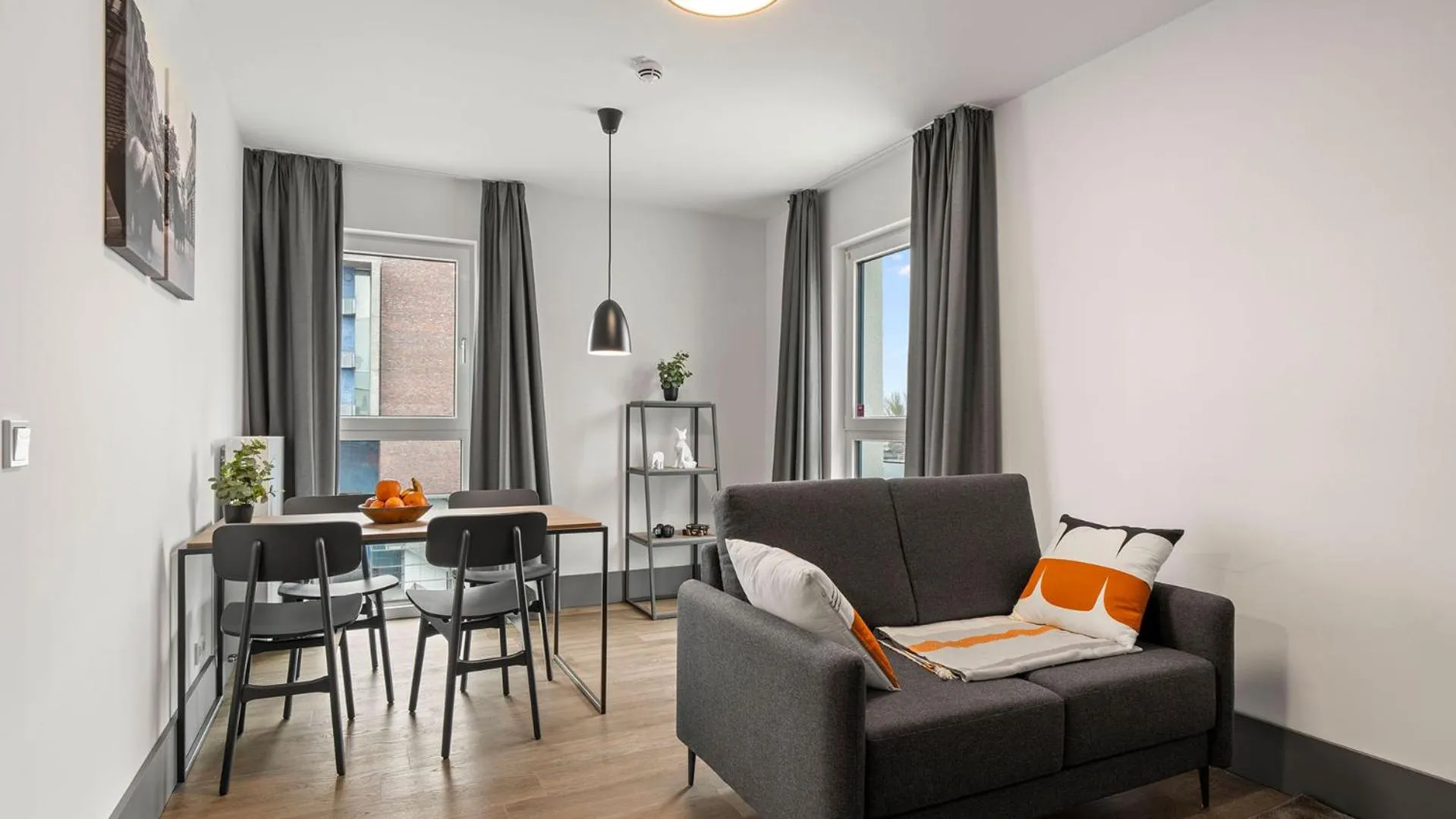 Living room in smartments Frankfurt Airport