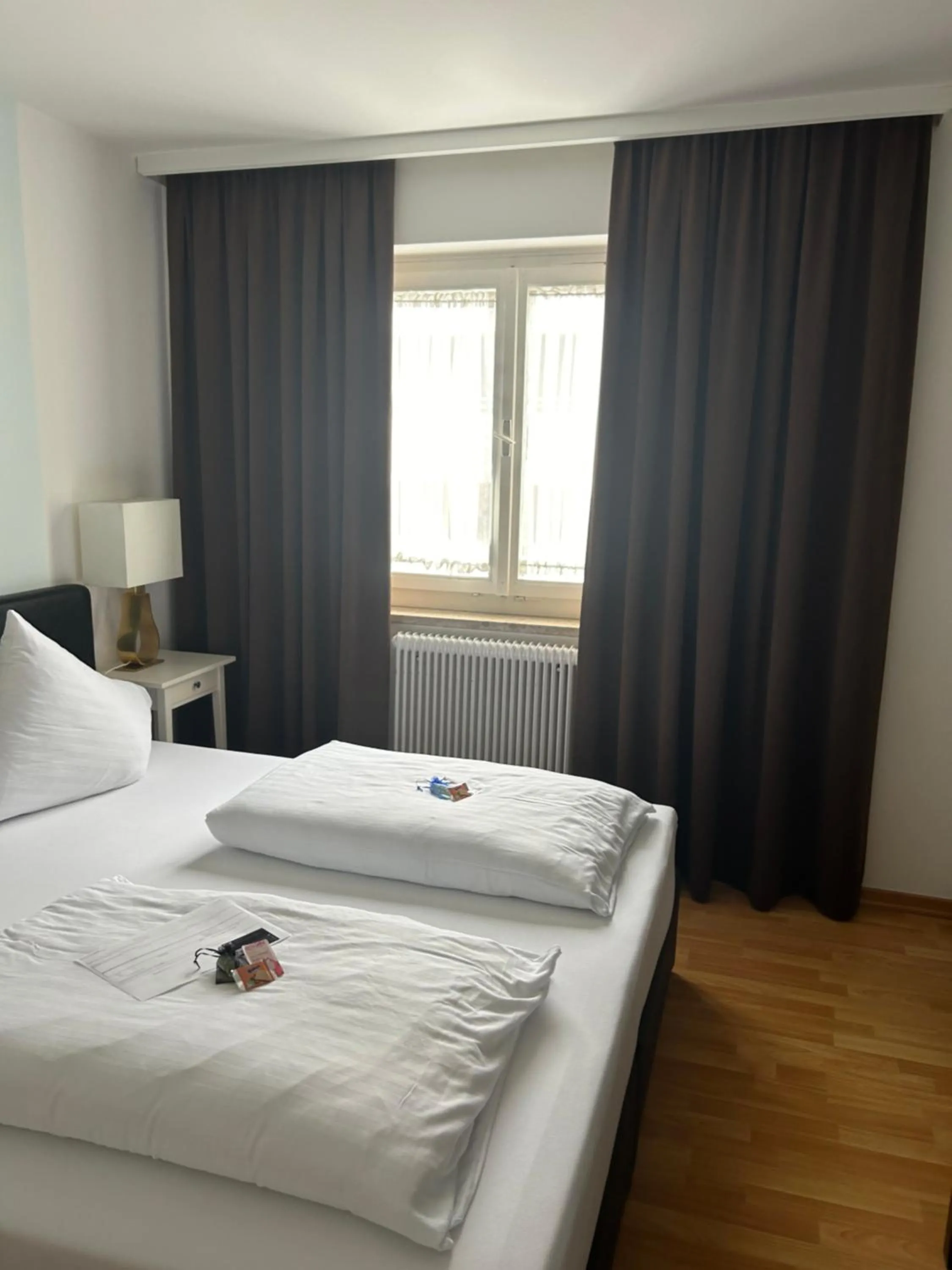 Bed in Hotel Berg