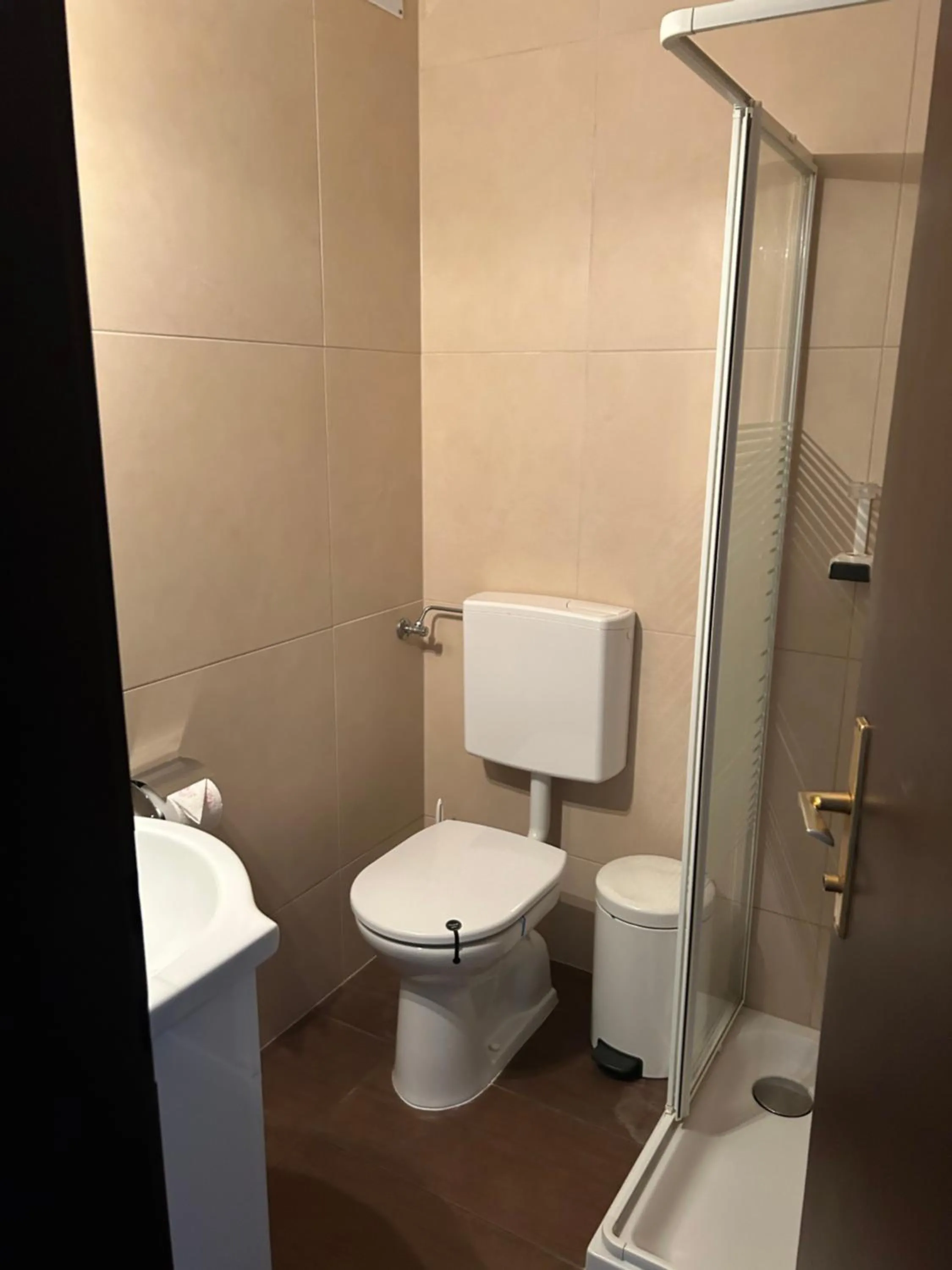 Toilet in Hotel Berg