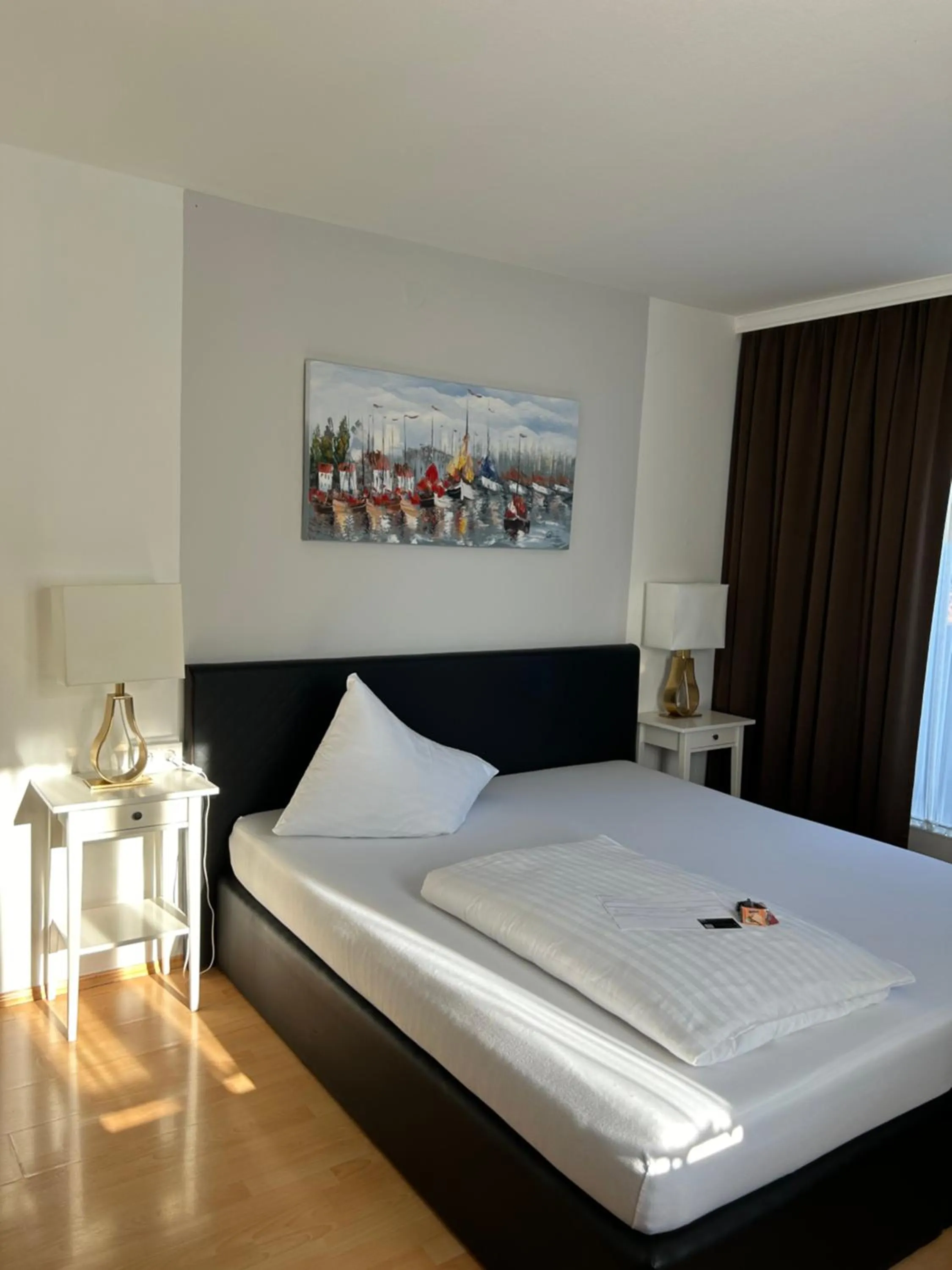Bed in Hotel Berg