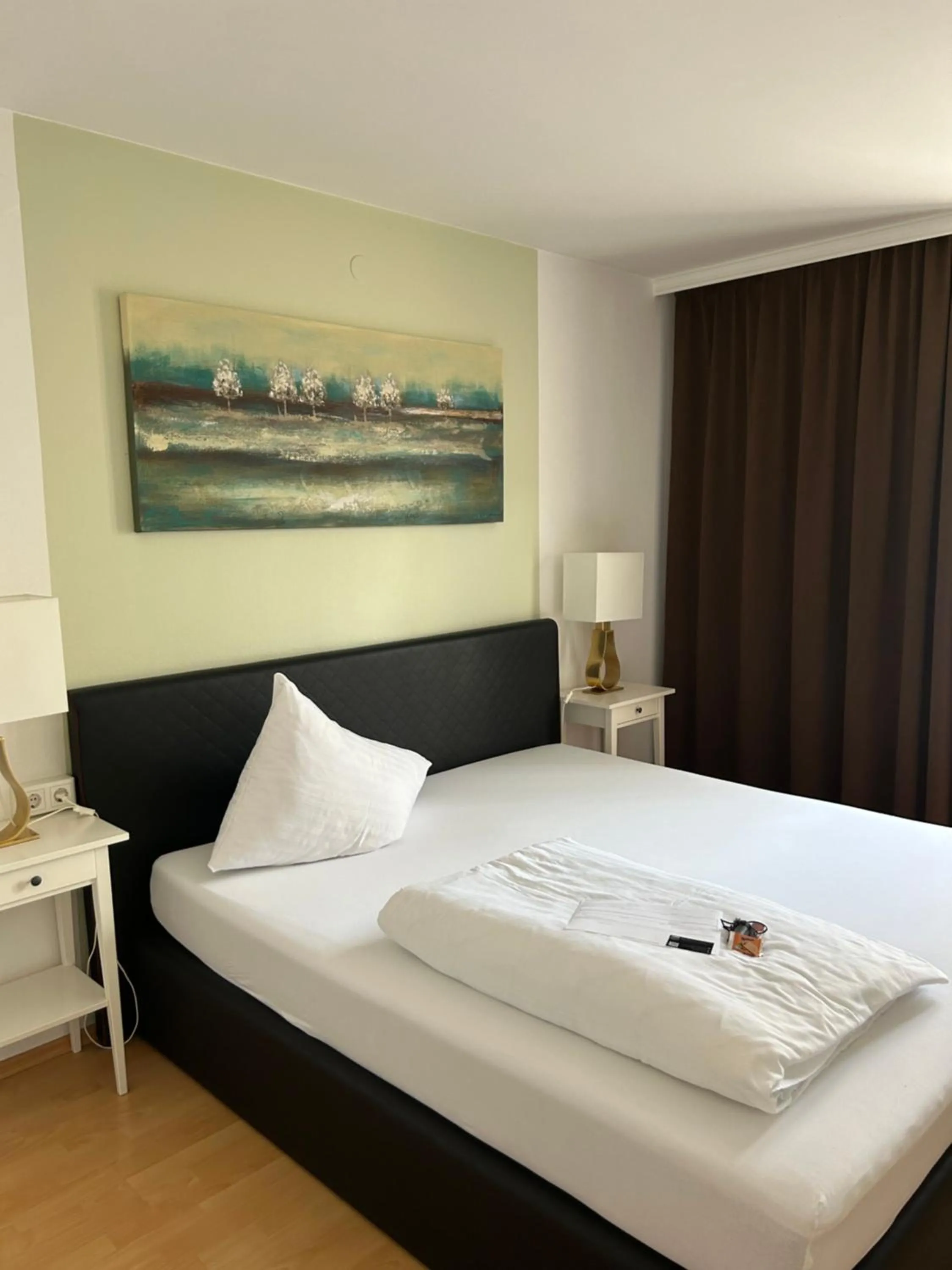 Bed in Hotel Berg
