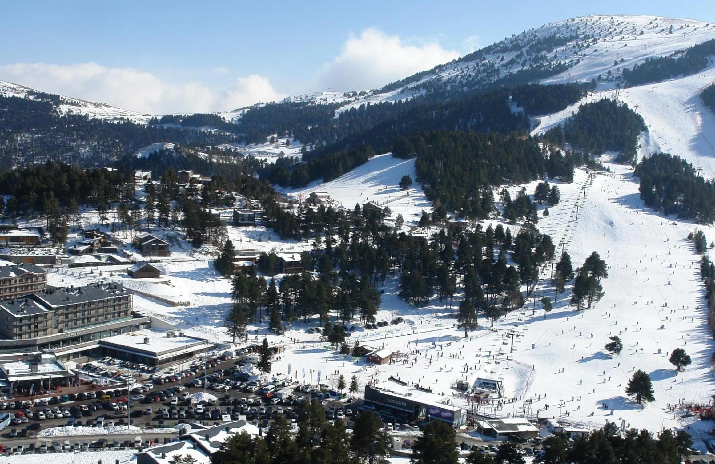 Area and facilities in HG La Molina