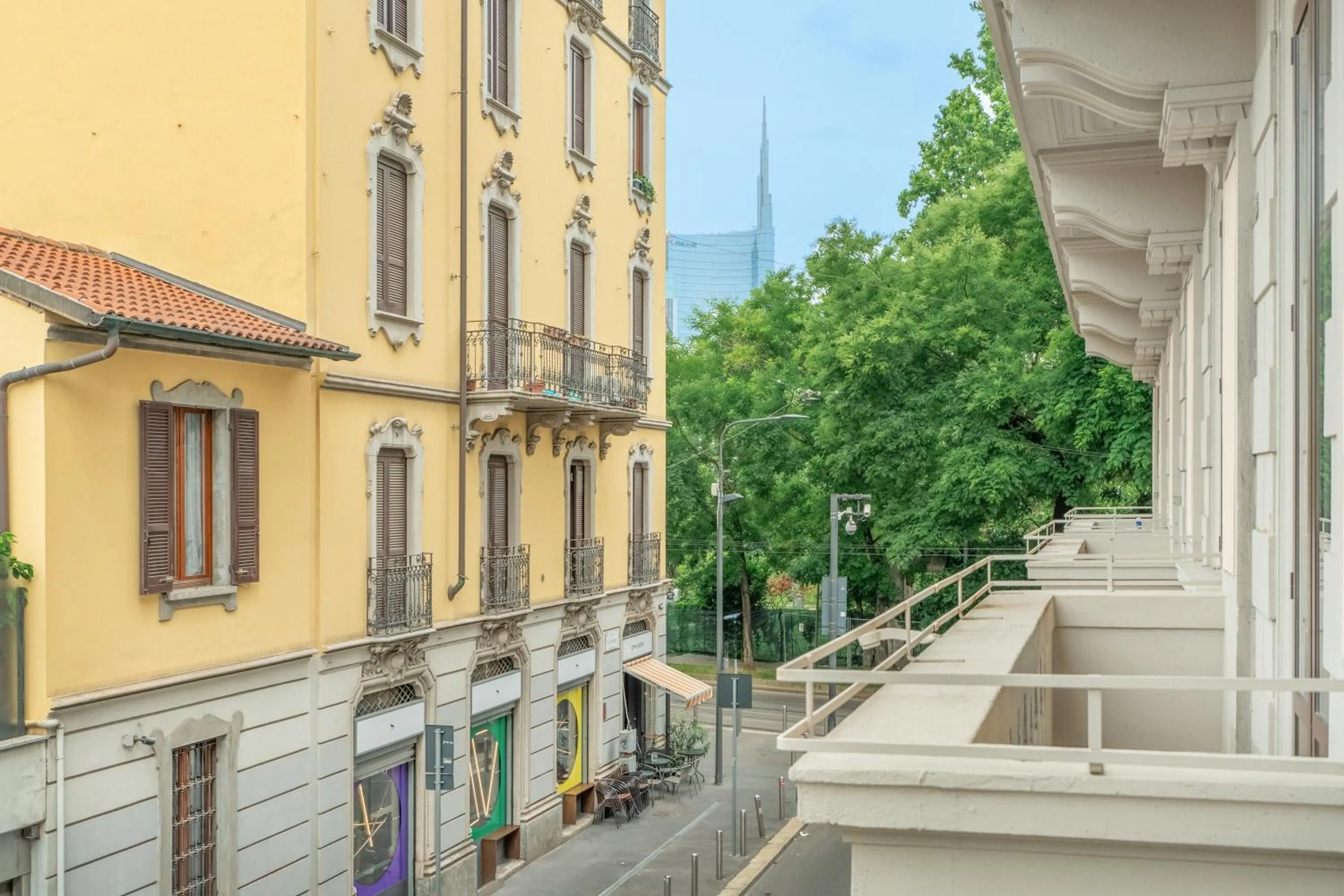 Balcony/Terrace in Montello Suites Foresteria Lombarda