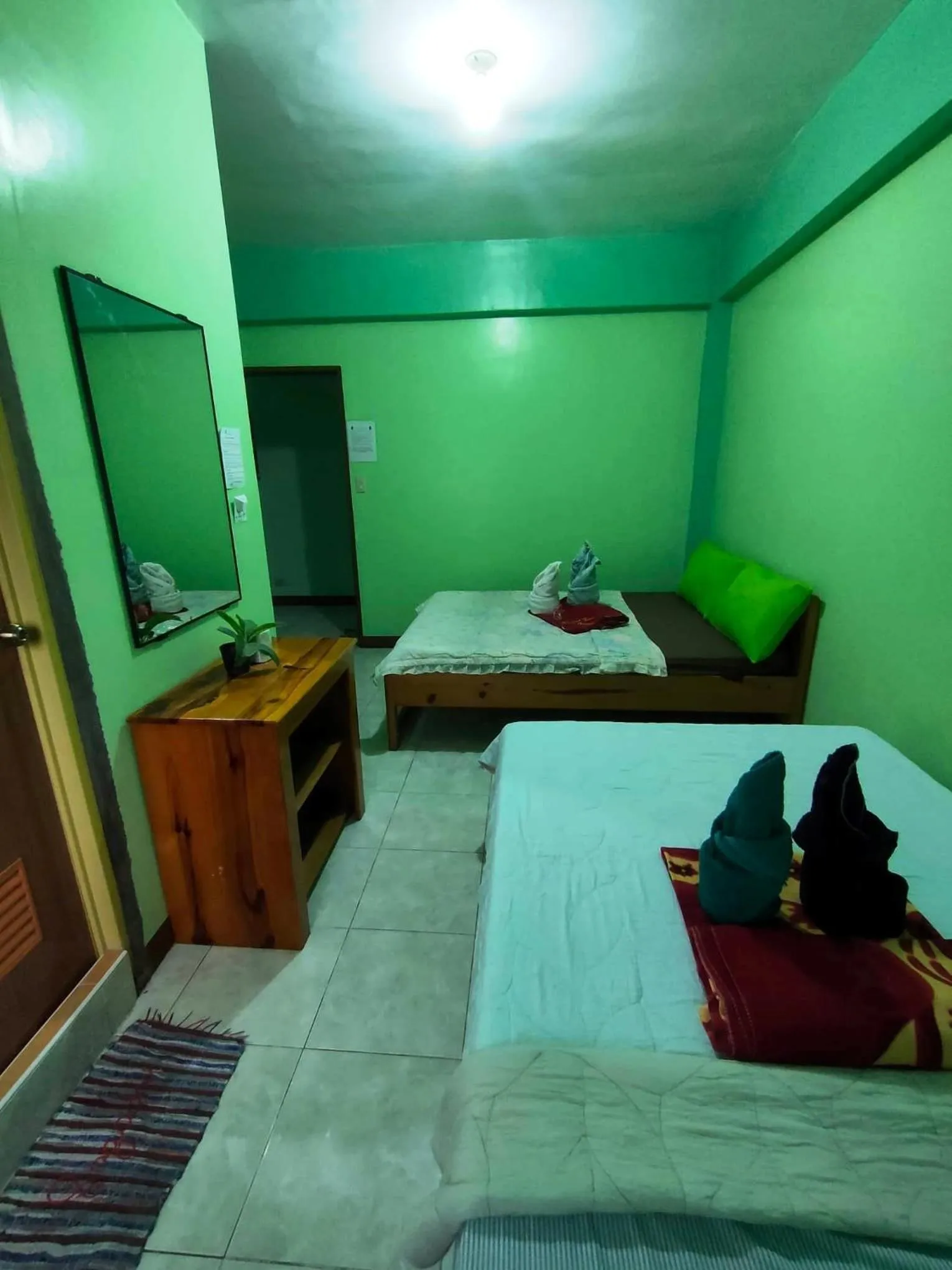 Bed in Shamrock Tavern