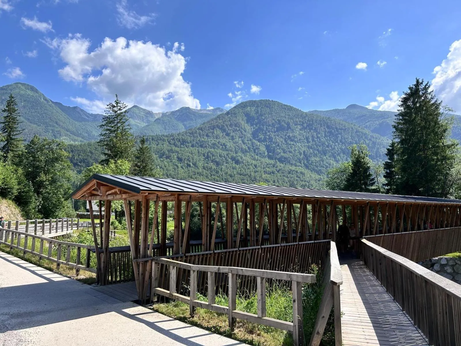 Nearby landmark in Vila Nina Bohinj