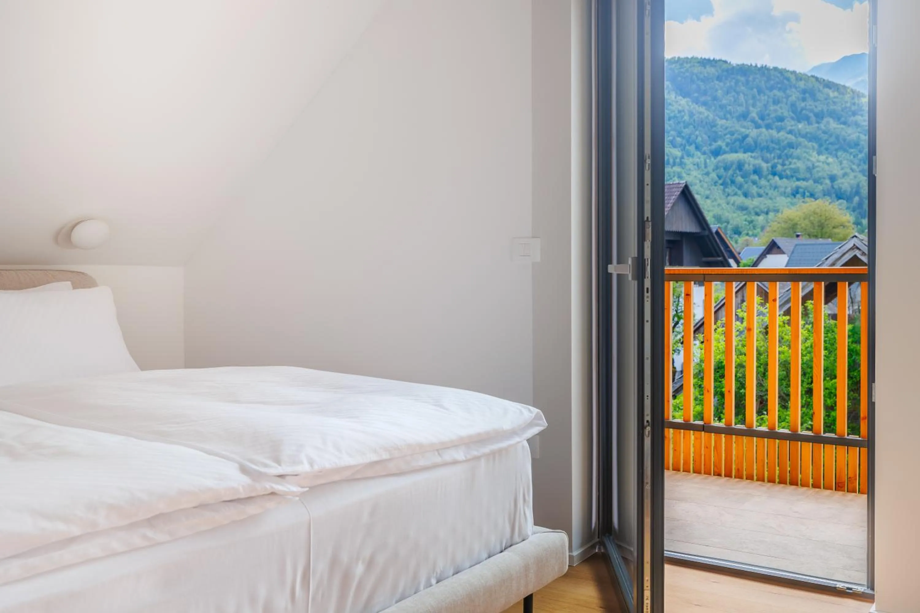 Bed in Vila Nina Bohinj