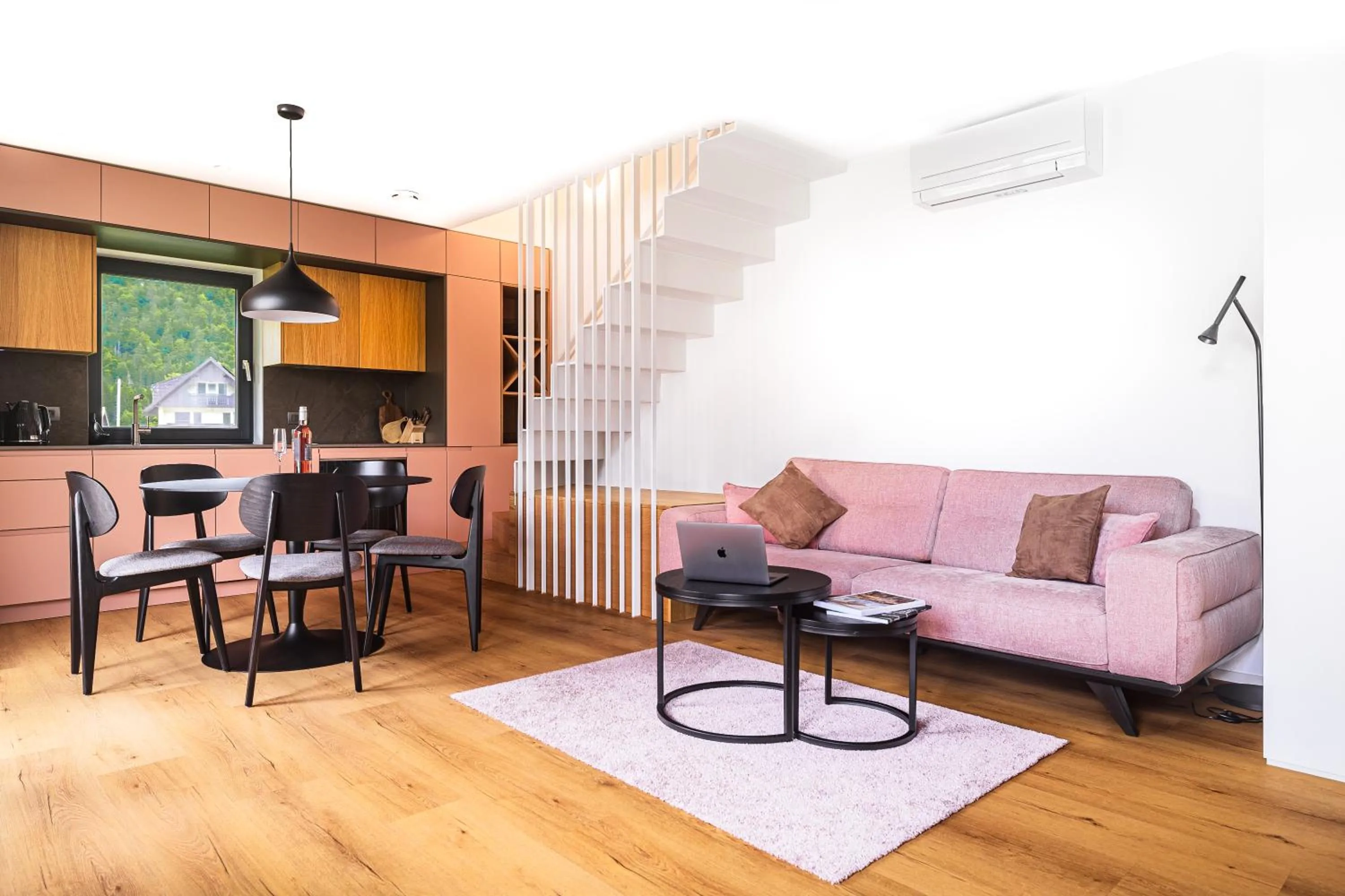 Kitchen or kitchenette in Vila Nina Bohinj