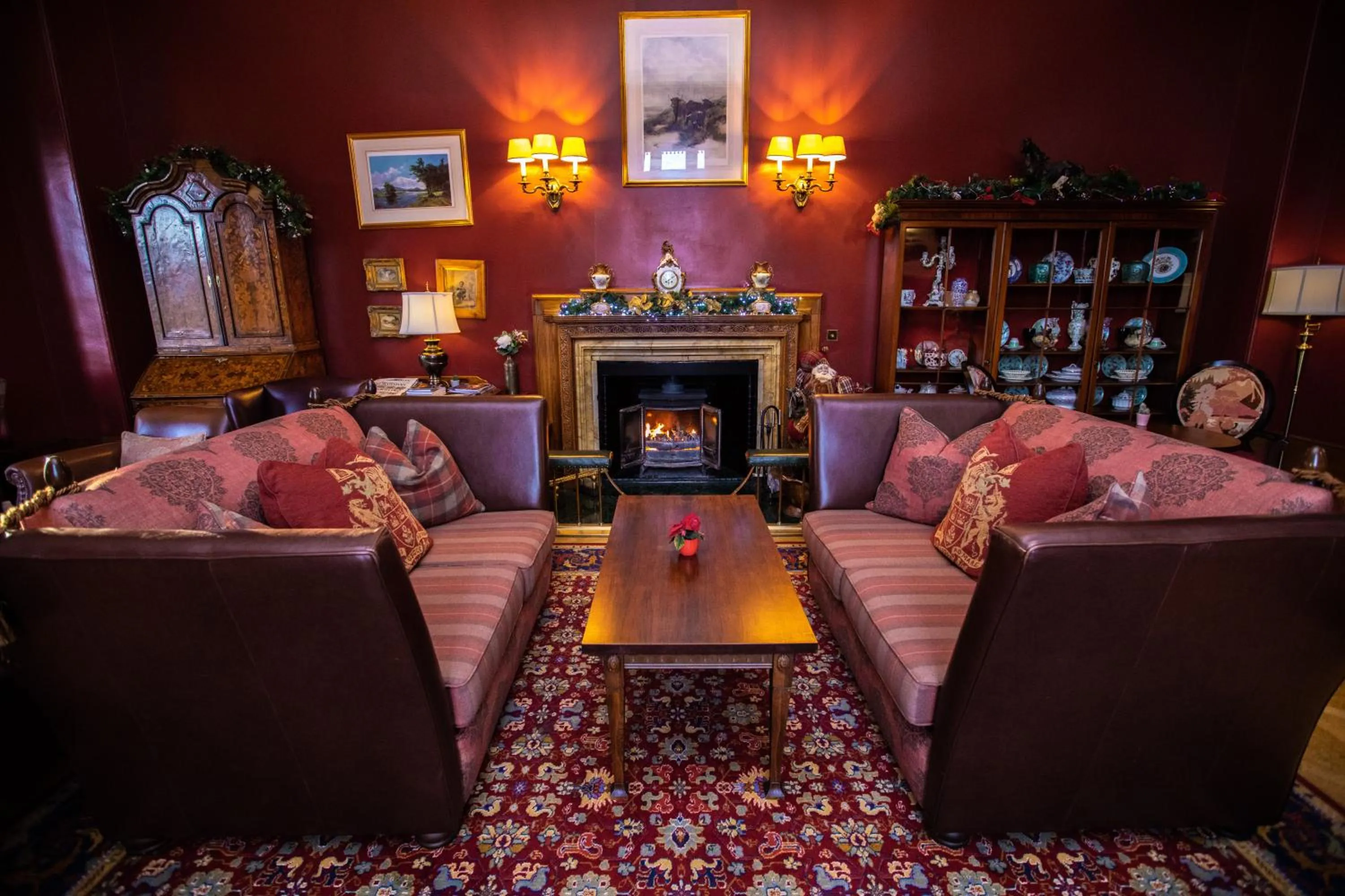 Living room in Macdonald Pittodrie House