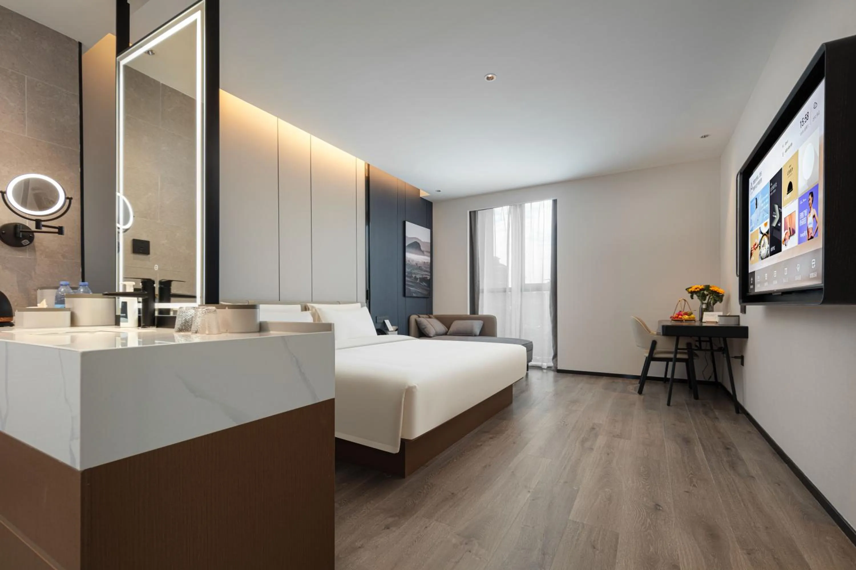 Bed in Atour Hotel Putian East Wenxian Road Yuhu