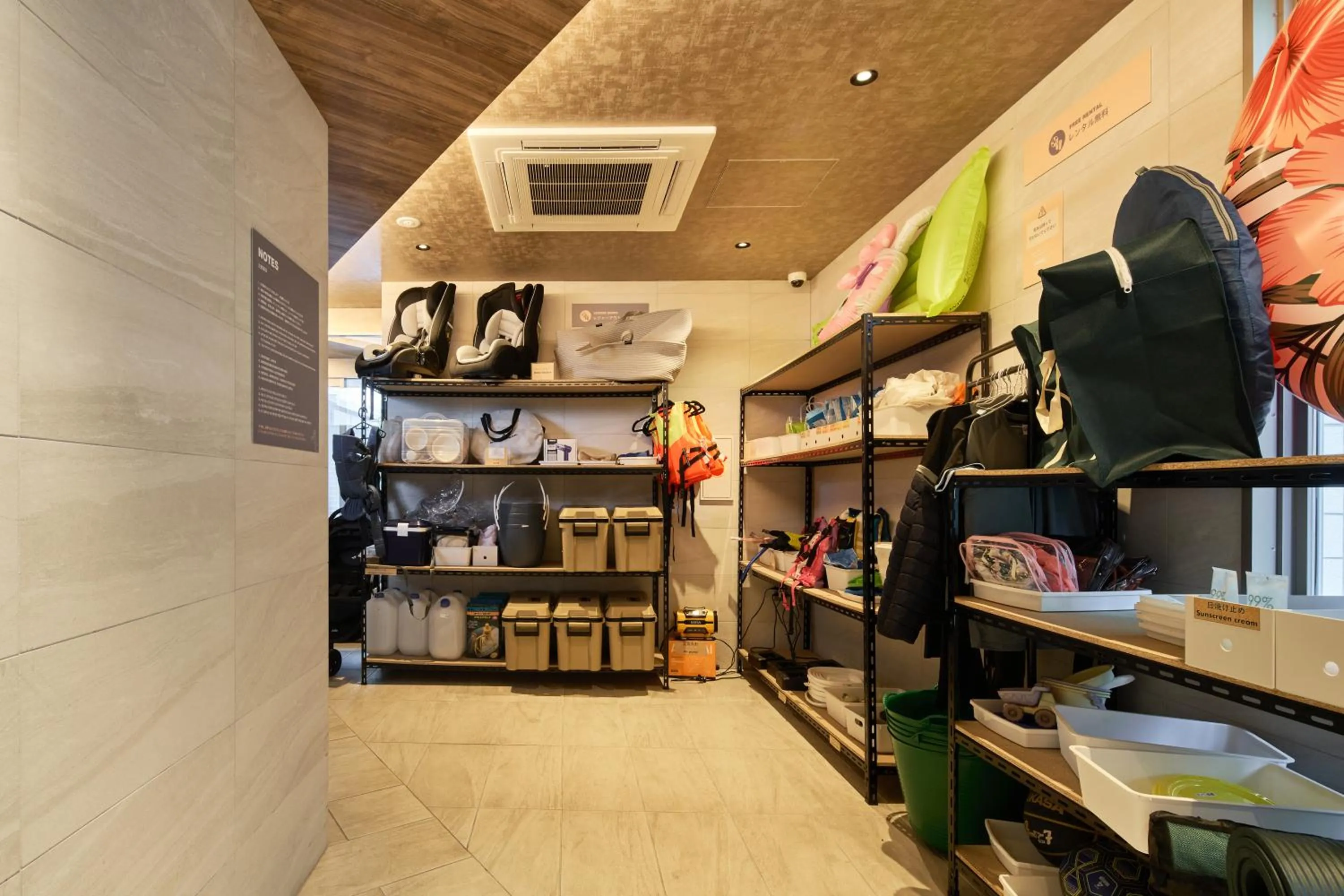 Area and facilities in B/C HOTEL NAHA Hotel with Rental Car