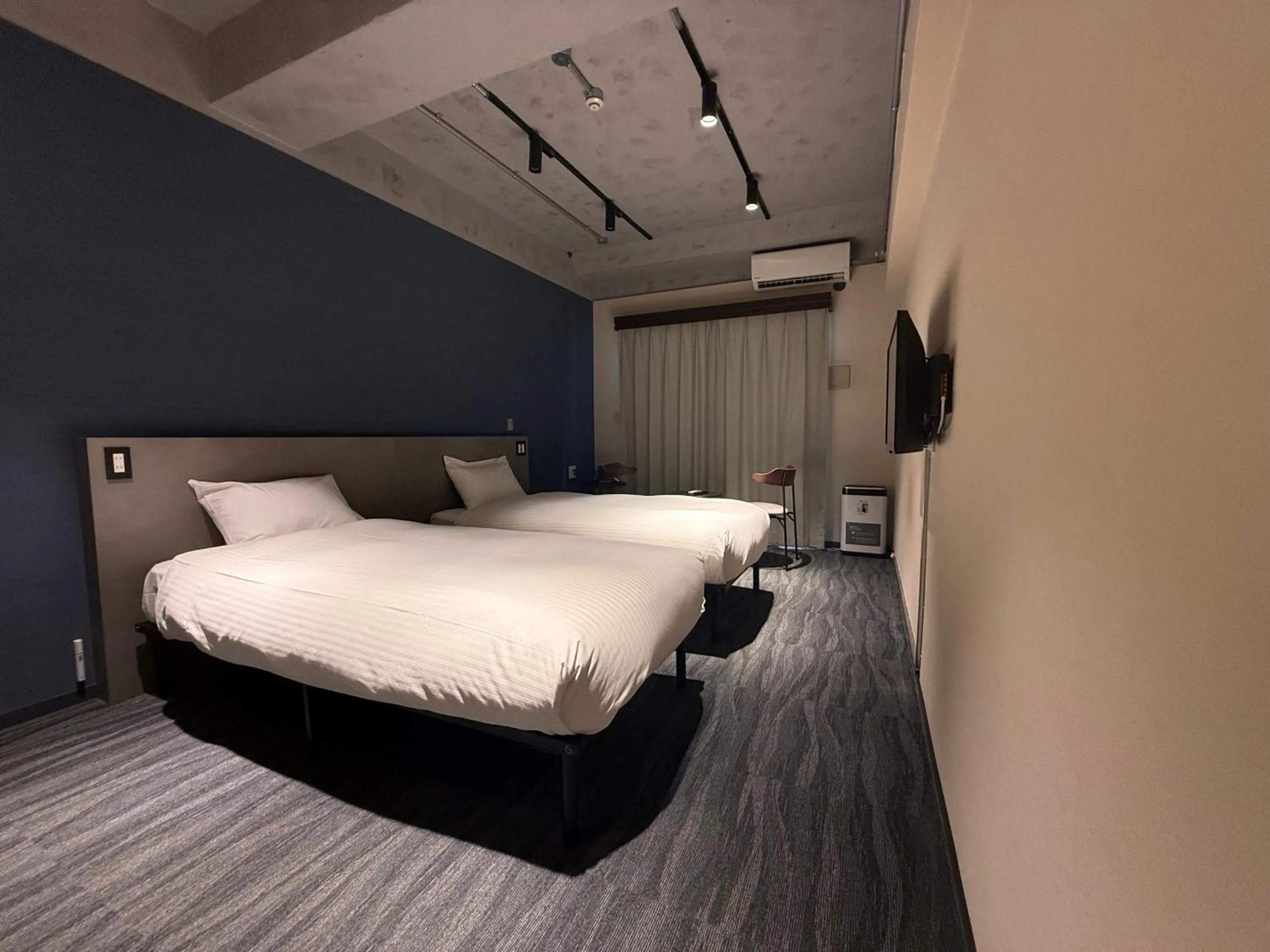 Bedroom, Bed in B/C HOTEL NAHA Hotel with Rental Car