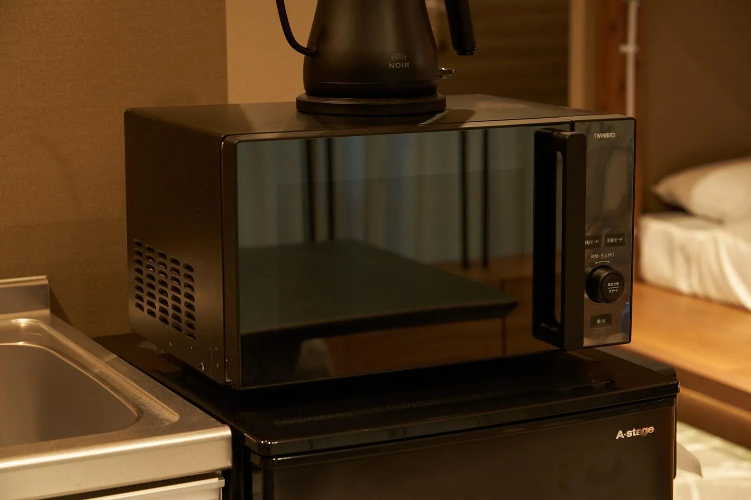 microwave in B/C HOTEL NAHA Hotel with Rental Car