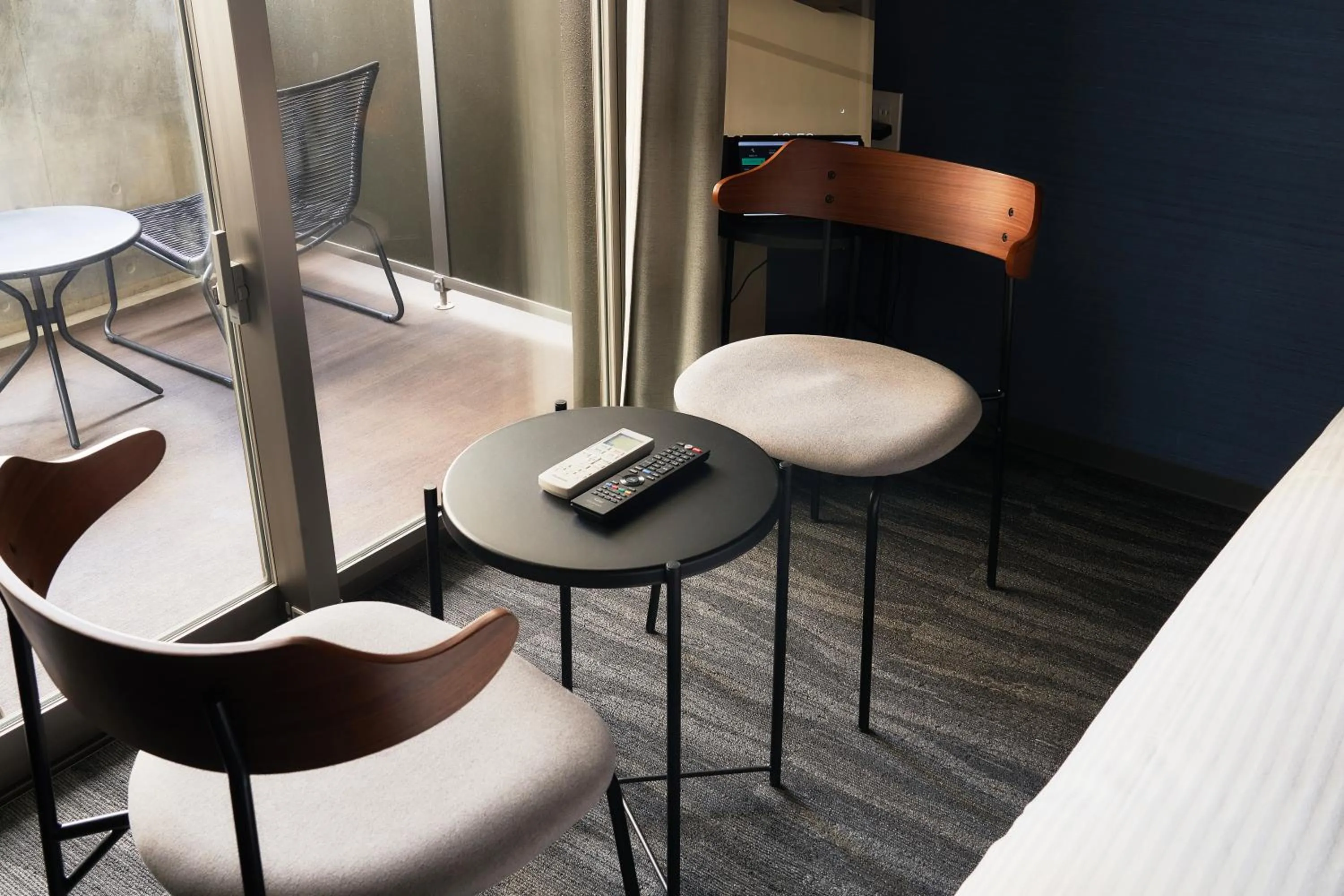 Seating area in B/C HOTEL NAHA Hotel with Rental Car