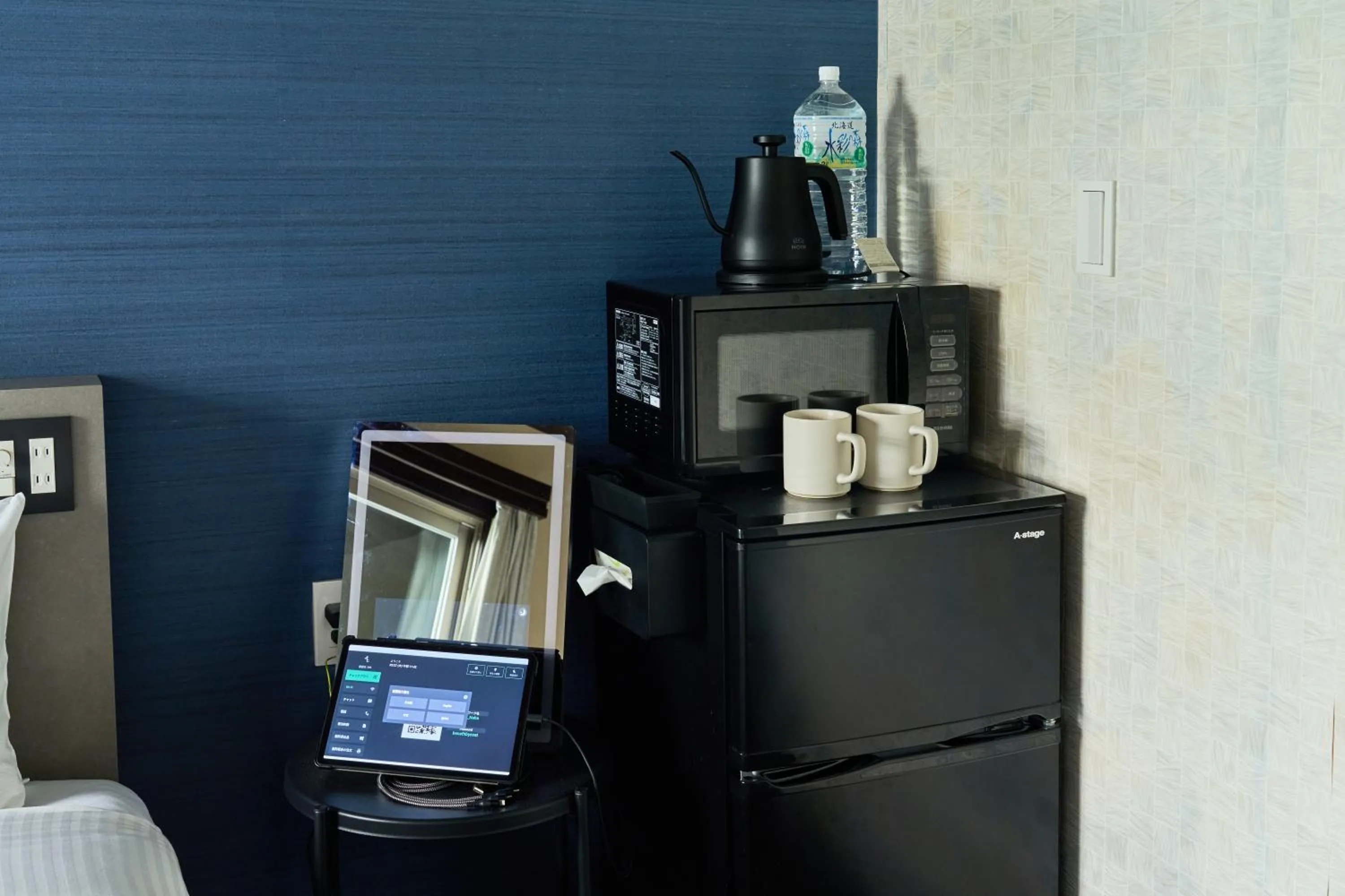 Kitchen or kitchenette in B/C HOTEL NAHA Hotel with Rental Car